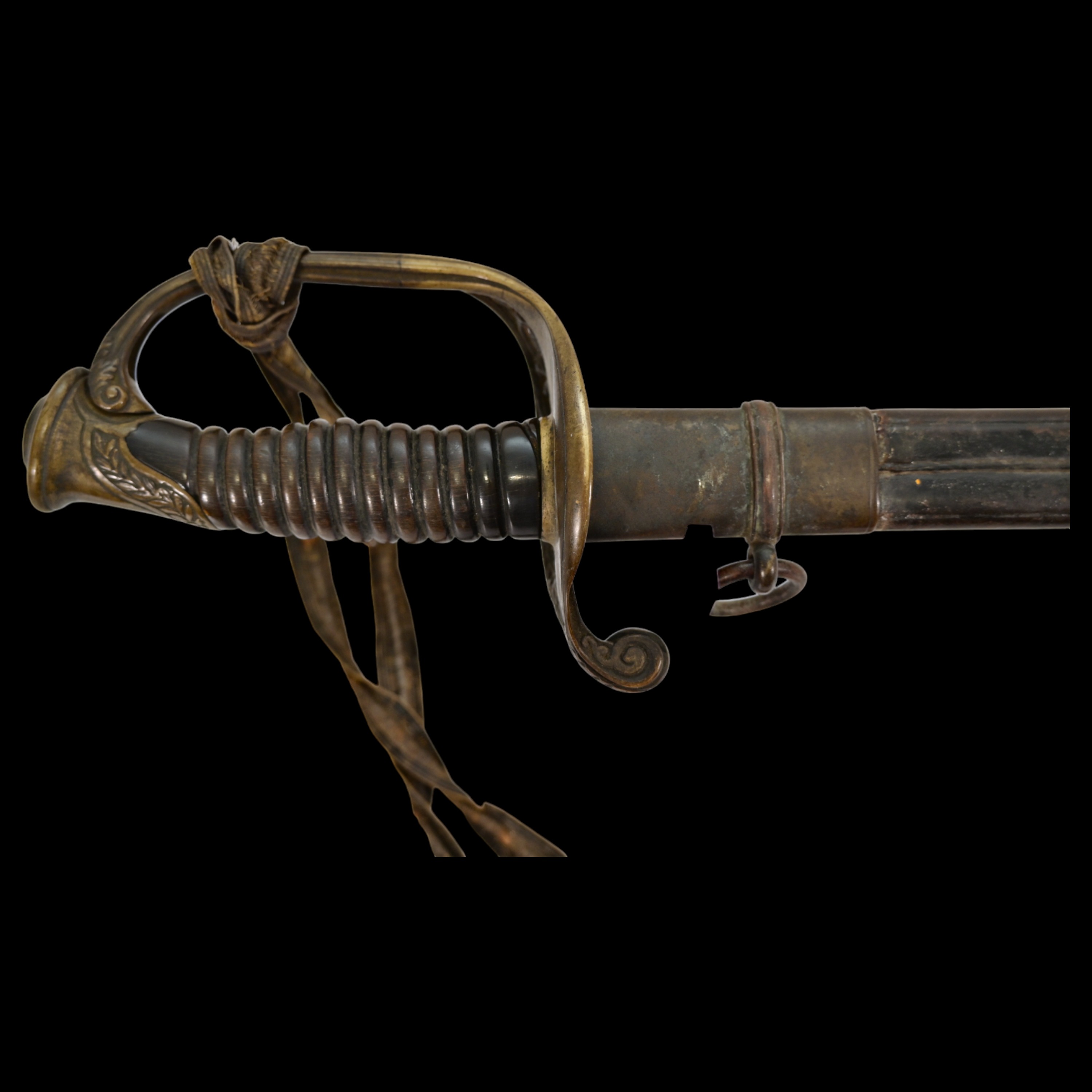 Civil War period M1850 foot officer's sword, Klingenthal belonged to Capt. S. Zuschlag. - Image 3 of 17