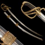 Gorgeous Napoleonic Saber for Cavalry Officer, An XI, France, First Empire, Early 19th century.