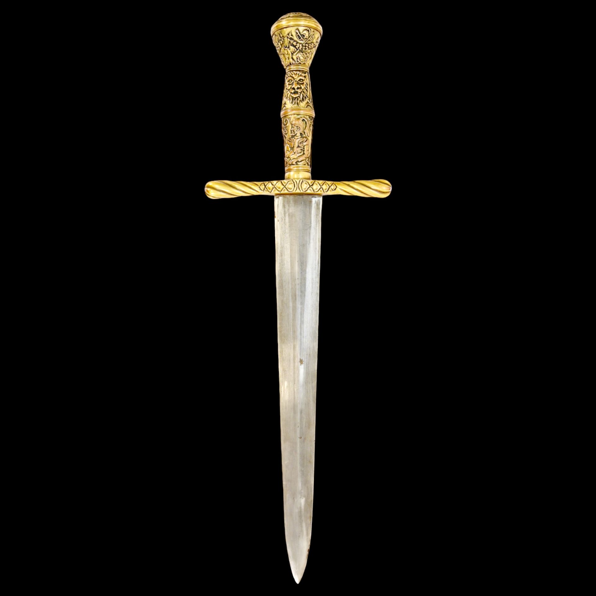 A magnificent 19th century French hunting dagger in the Renaissance style. - Bild 24 aus 26