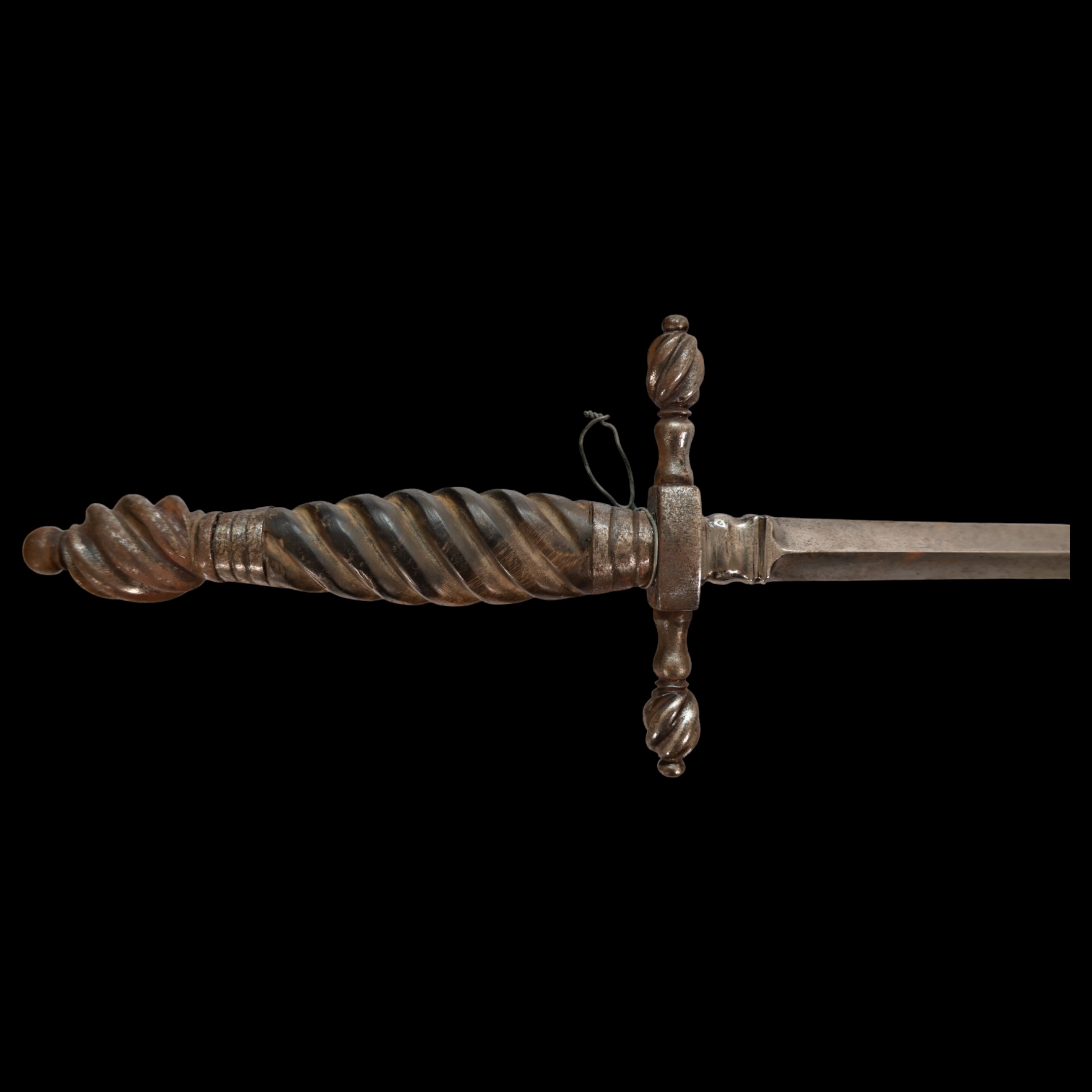 An Italian Gunners, Artilleryman's Stiletto Dagger, late 17th century. - Image 11 of 13