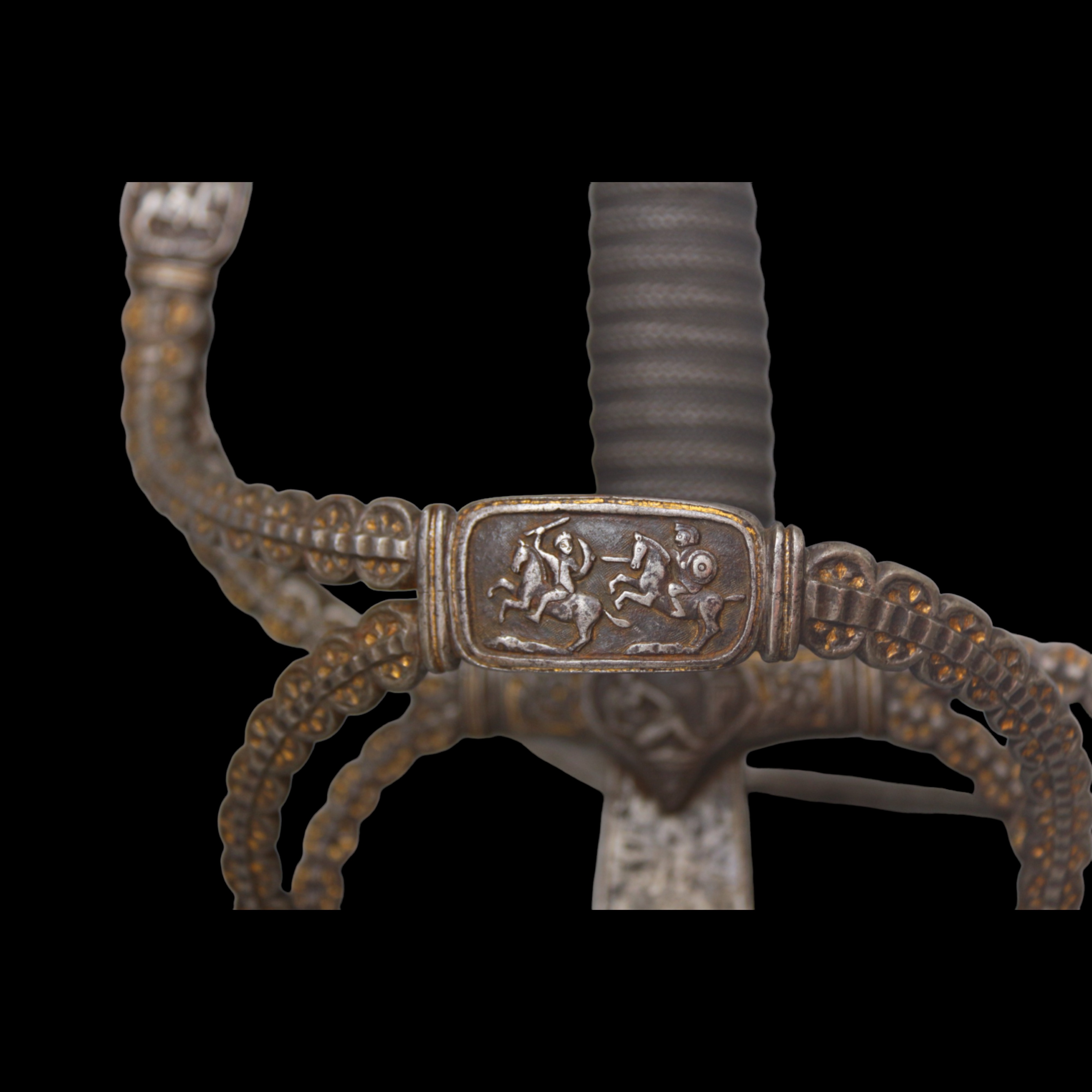 A magnificent swept hilt rapier in the style of Othmar Wetter - Bild 6 aus 15