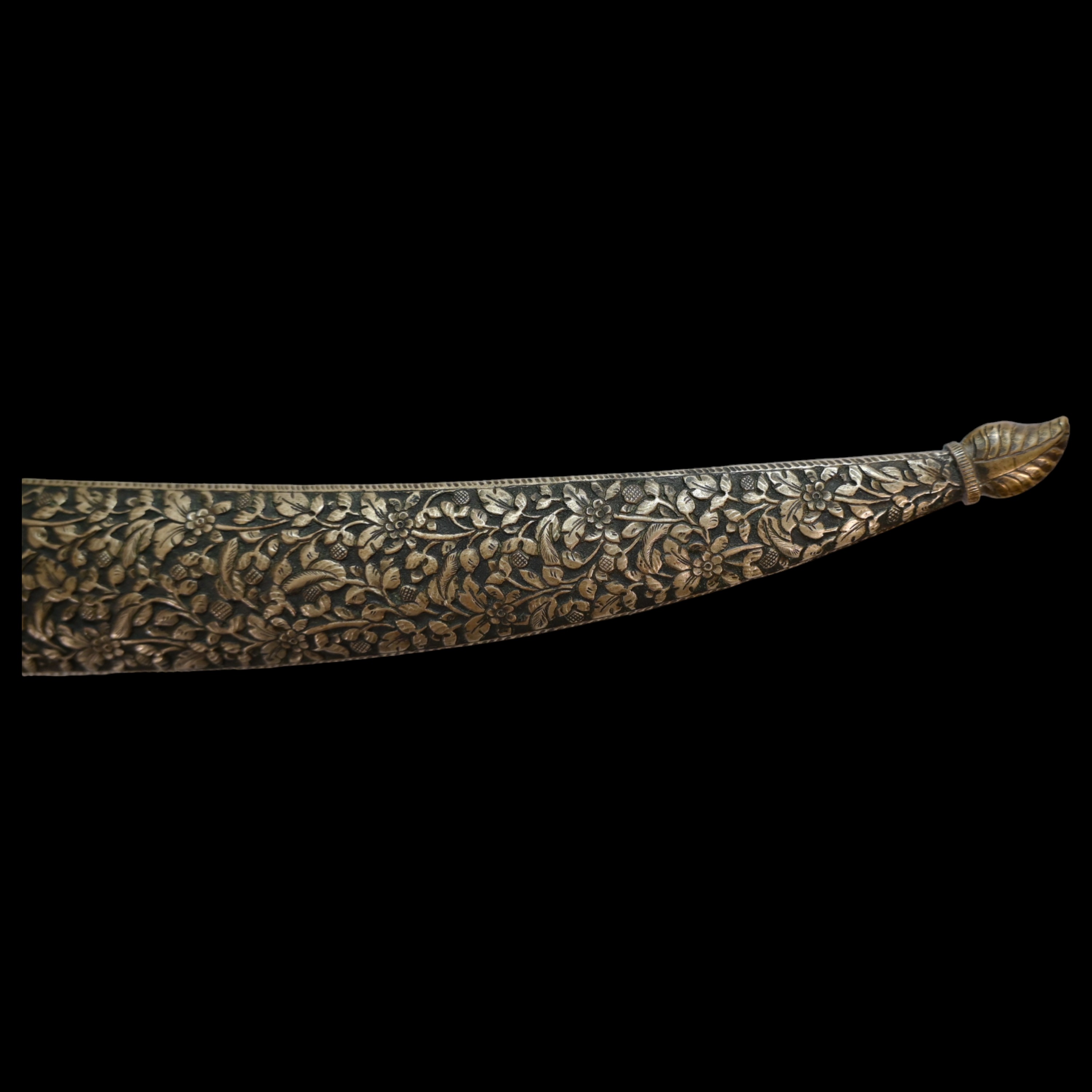 Very rare Dagger with jade handle, Wootz blade, precious stones and gold, Ottoman Empire, 18th C. - Image 6 of 19