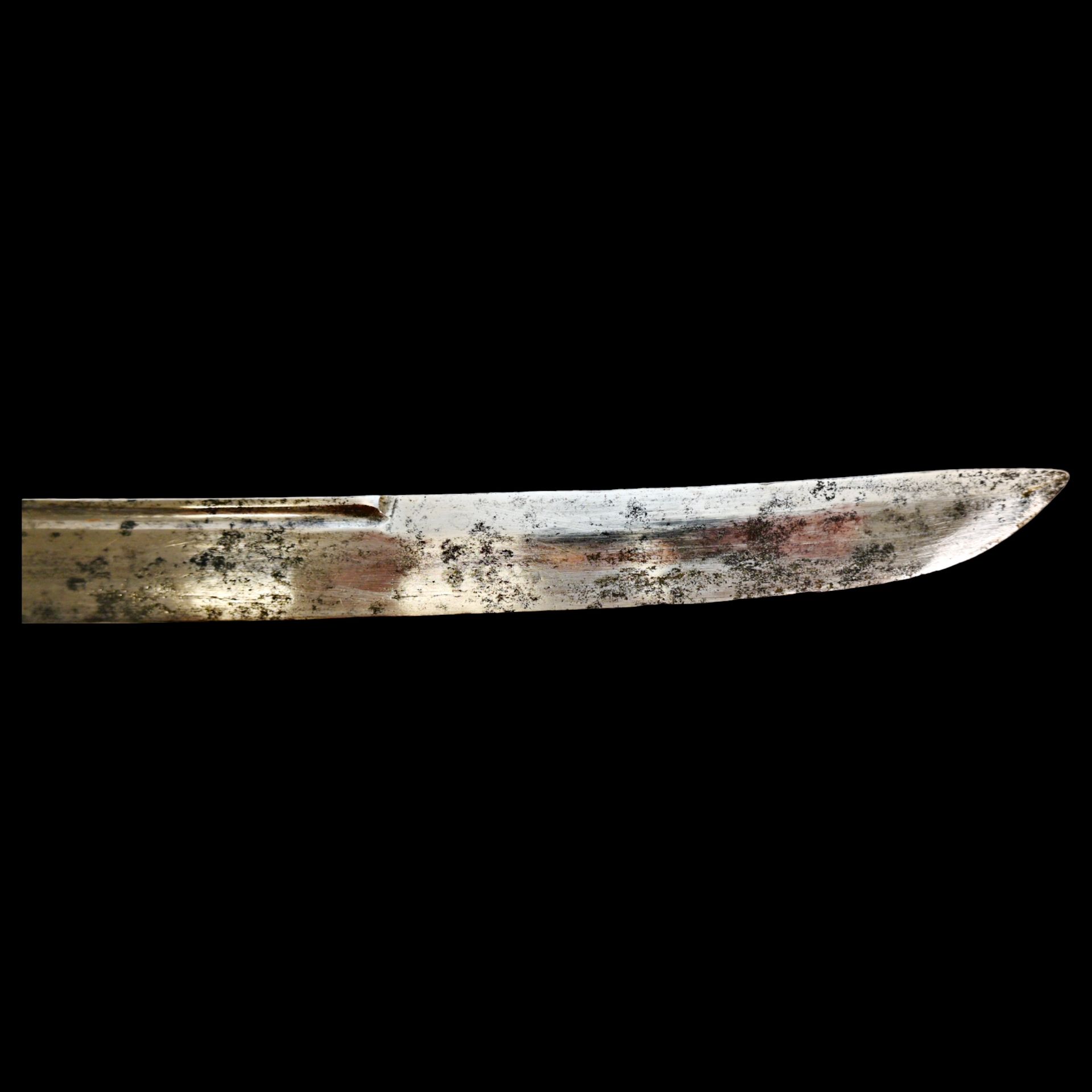 German hunting saber with knife, last half of the 18th century. - Bild 16 aus 26