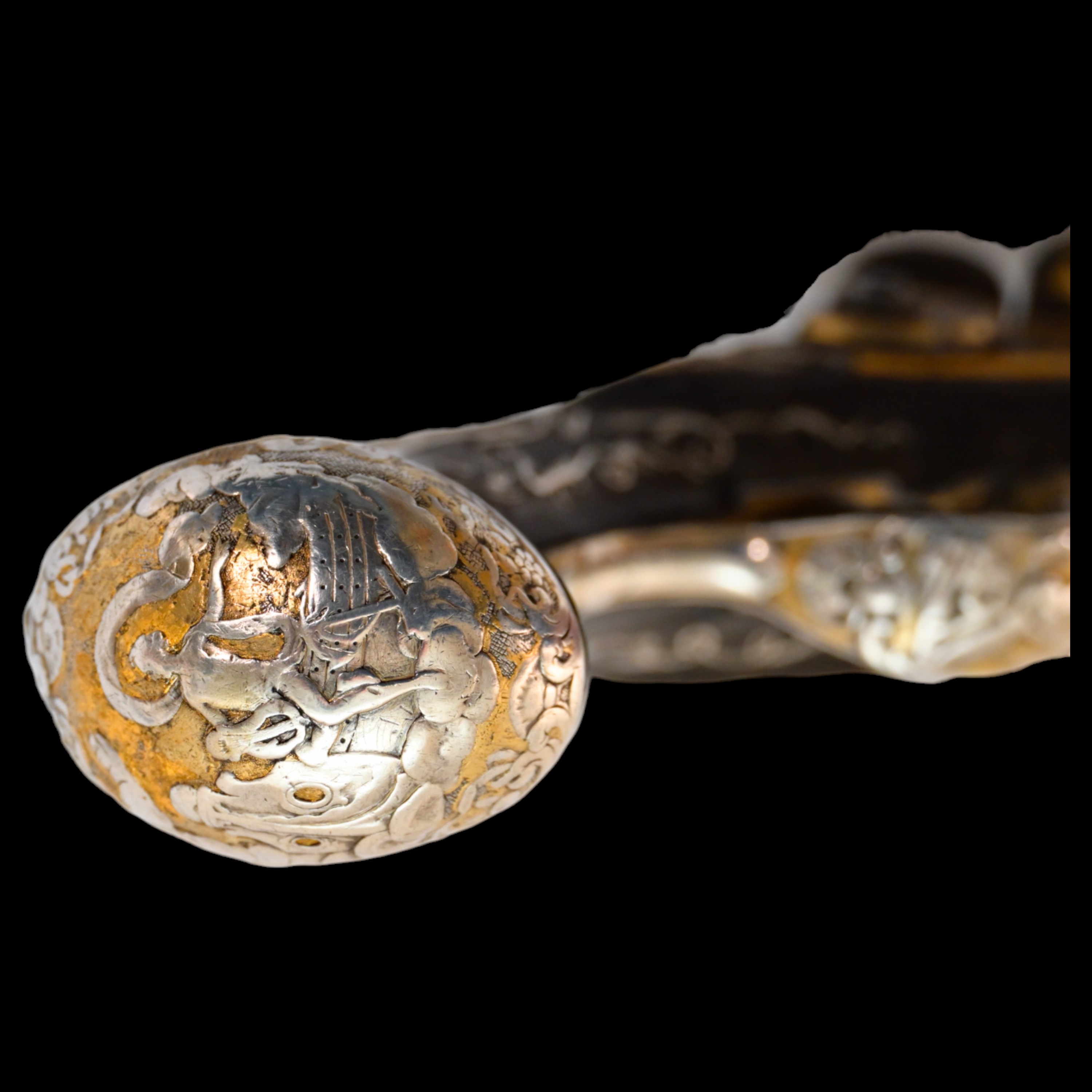 A unique flintlock pistol of Charles Philippe - future King Charles X, France, 1780s. - Bild 6 aus 11