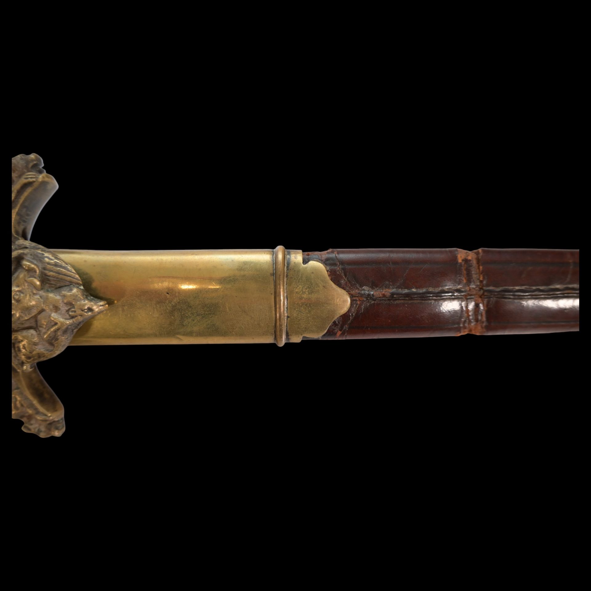 German short hunting sword, P D Luneschloss, Solingen, Germany, second quarter of the 19th century. - Image 7 of 24