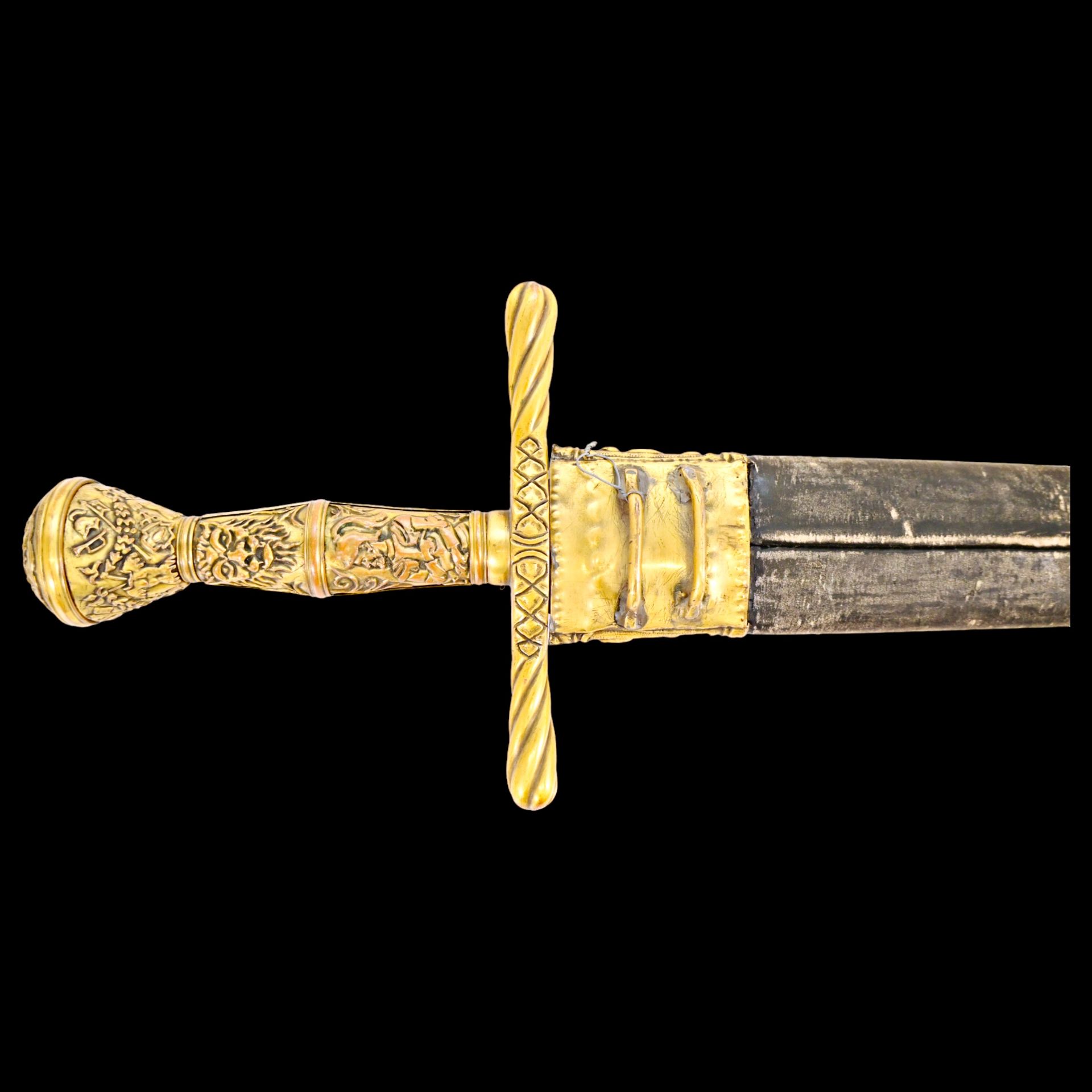 A magnificent 19th century French hunting dagger in the Renaissance style. - Bild 6 aus 26