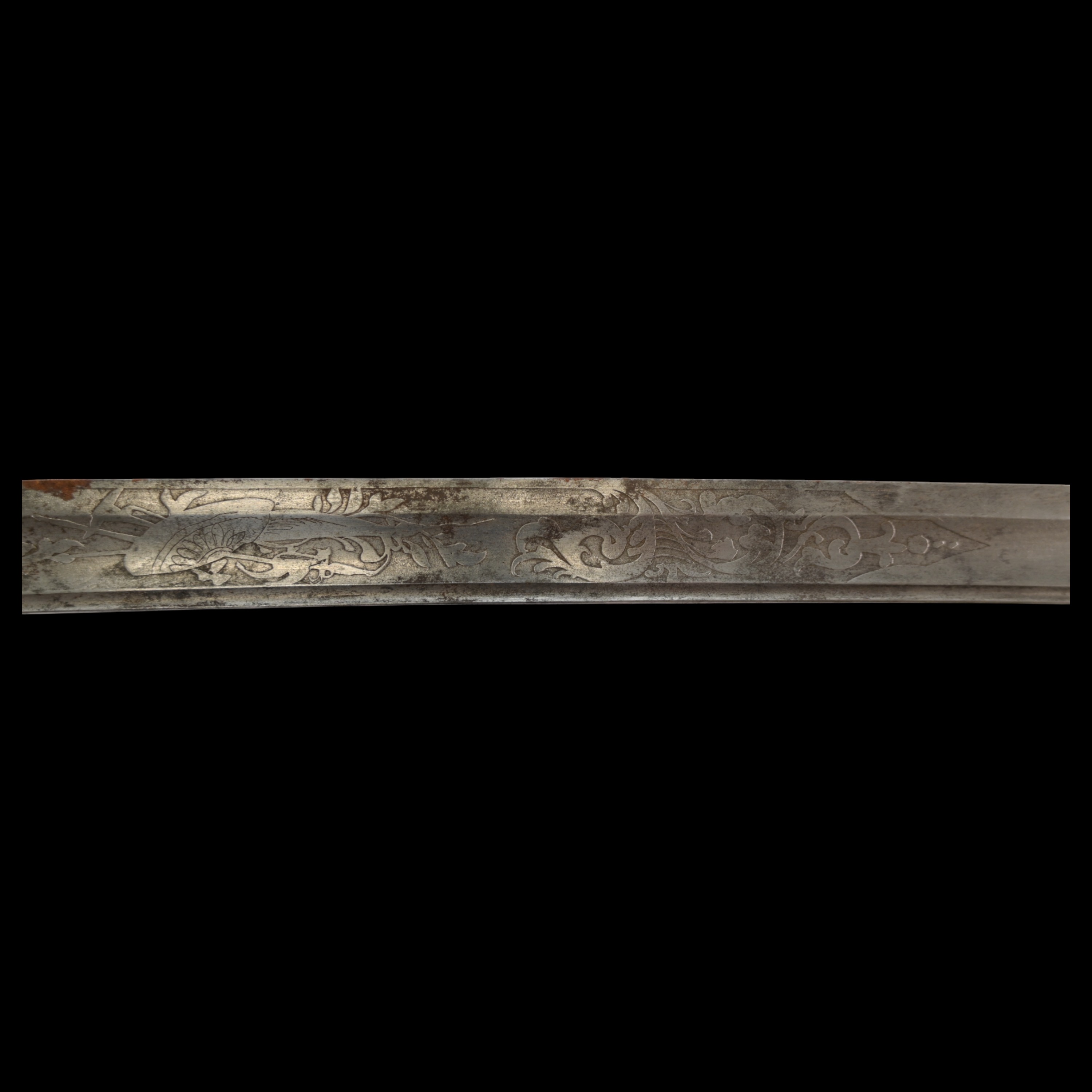 Civil War period M1850 foot officer's sword, Klingenthal belonged to Capt. S. Zuschlag. - Image 13 of 17