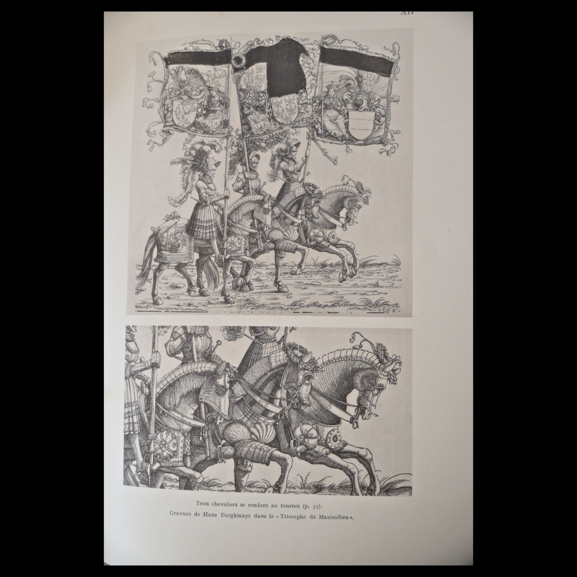 Rare book, BUTTIN Charles, The Articulated Bards in the Time of Maximilian I. 1929. Limited Edition - Image 7 of 10