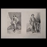 Set of 10 engravings. France, first half of the 19th century.