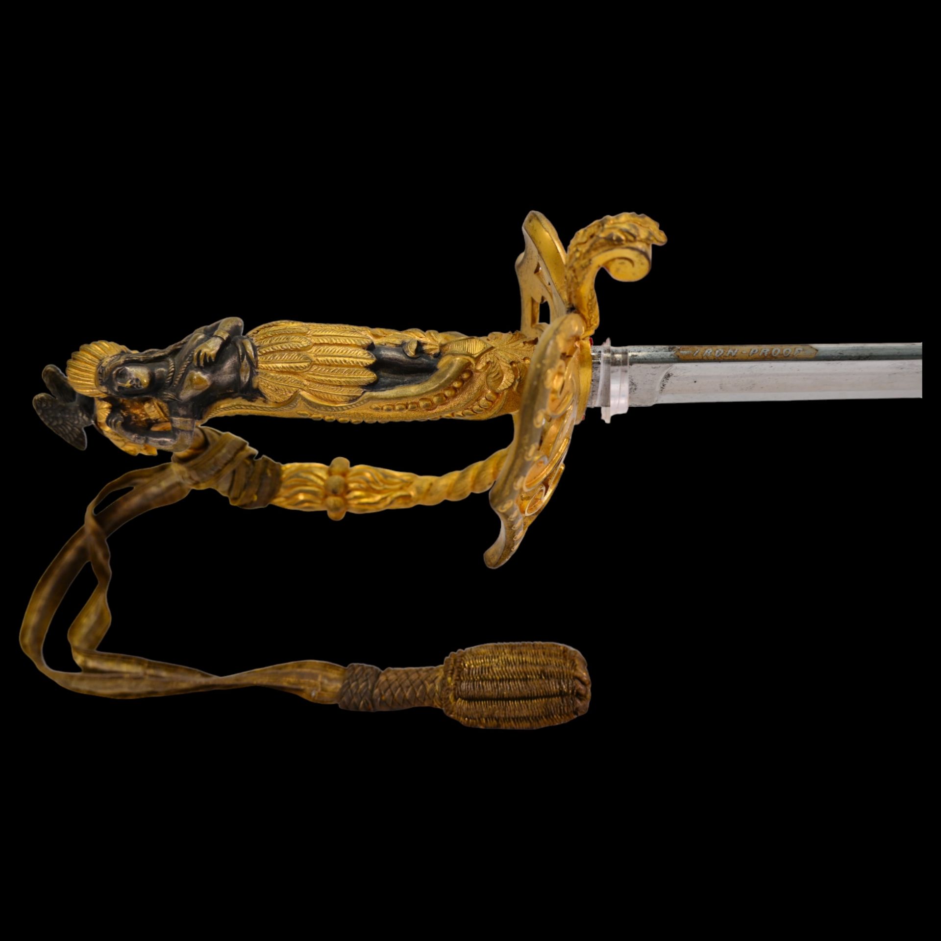 Magnificent "Schuyler Hartley & Graham" Indian Maiden Sword with Civil War Related Presentation. - Bild 11 aus 20