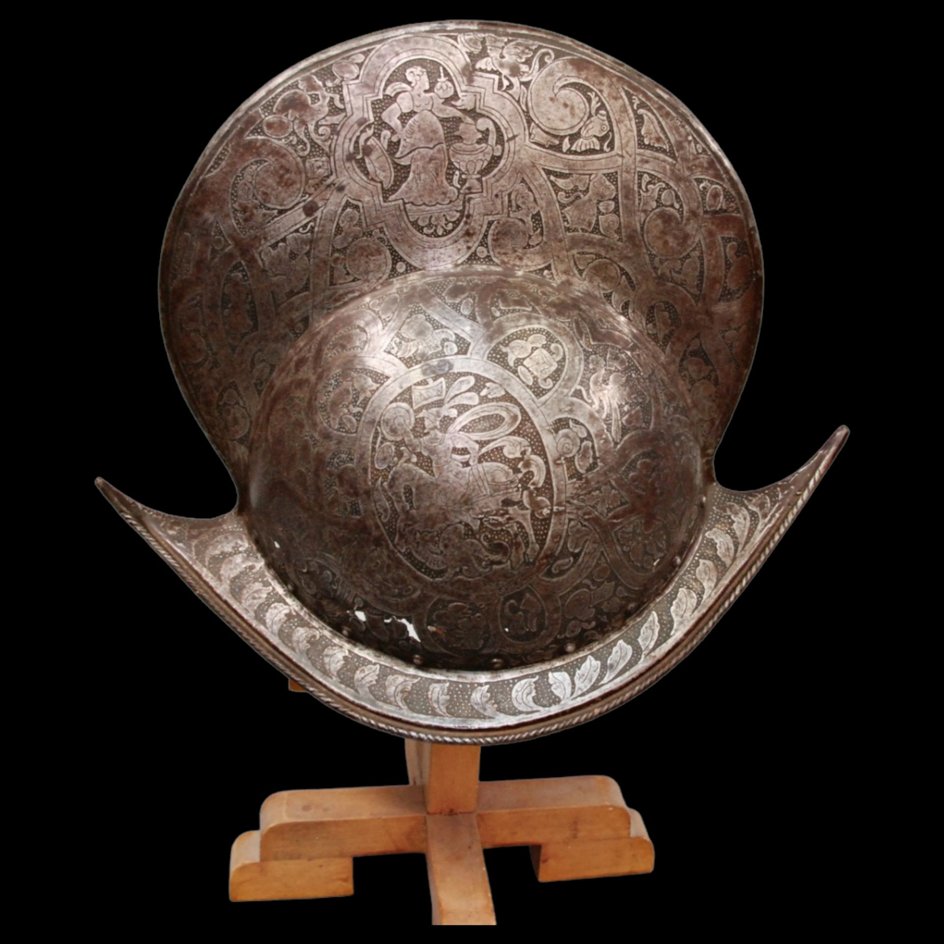 A Italian helmet Morion, second half of the 16th century. - Bild 2 aus 20