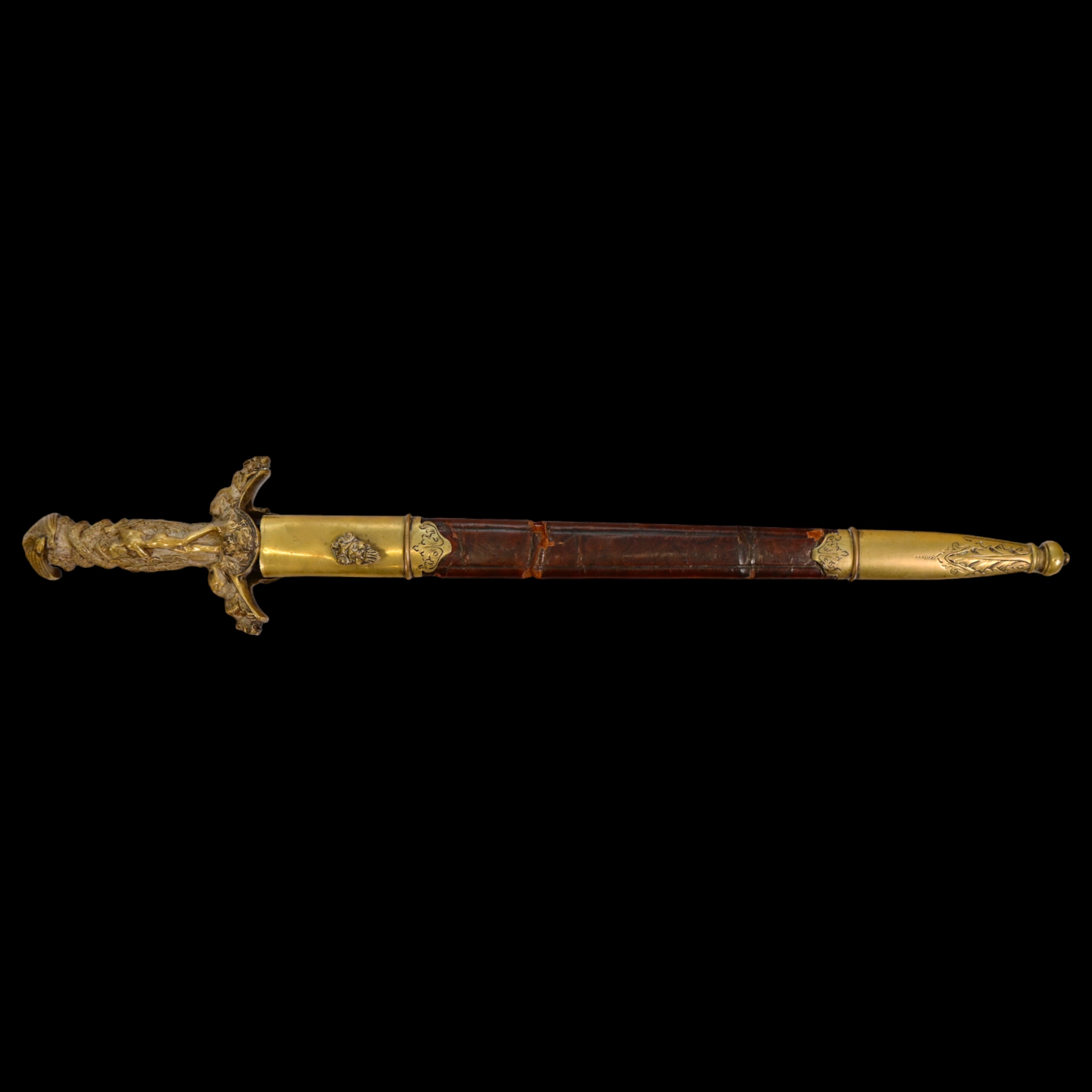 German short hunting sword, P D Luneschloss, Solingen, Germany, second quarter of the 19th century. - Image 4 of 24
