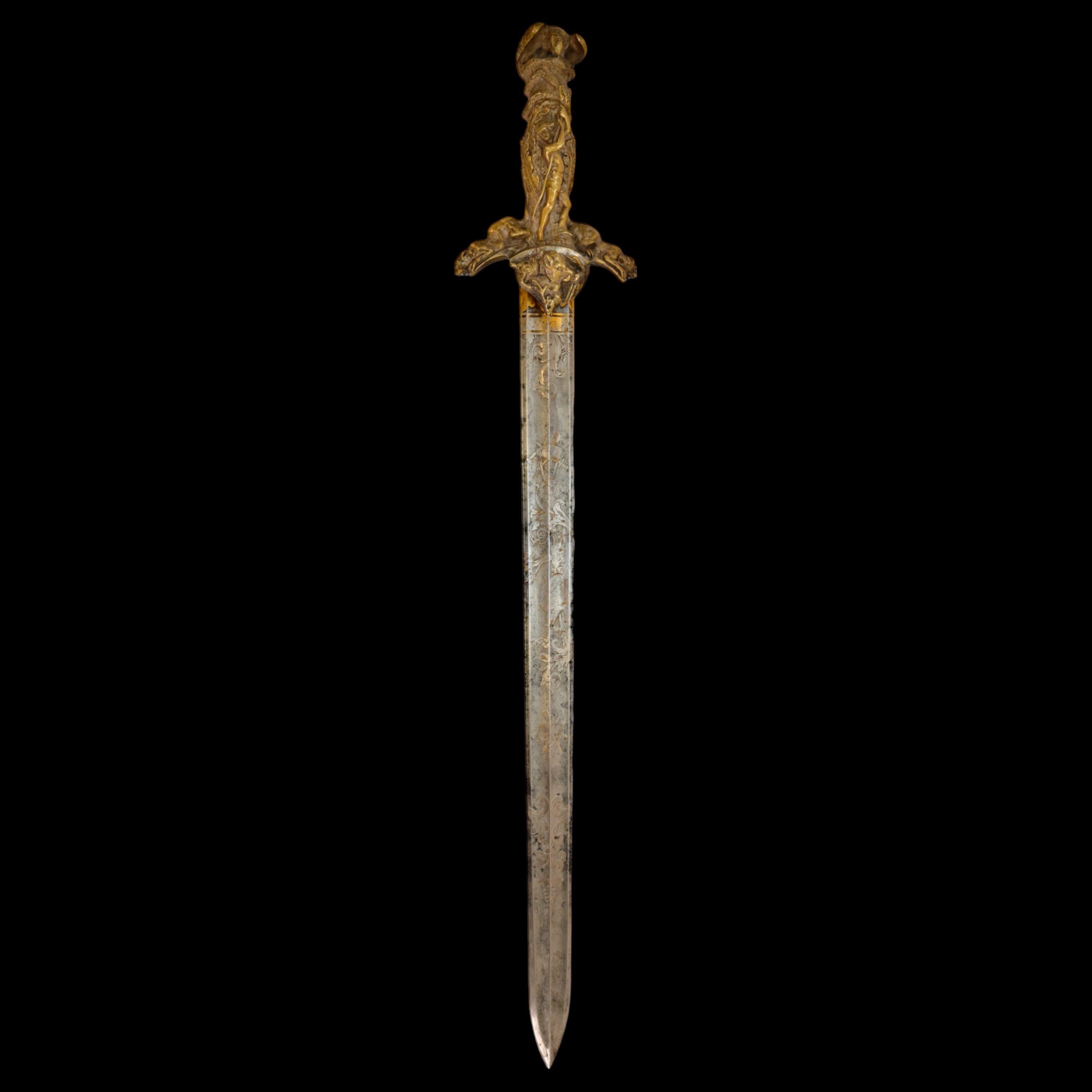 German short hunting sword, P D Luneschloss, Solingen, Germany, second quarter of the 19th century. - Image 23 of 24