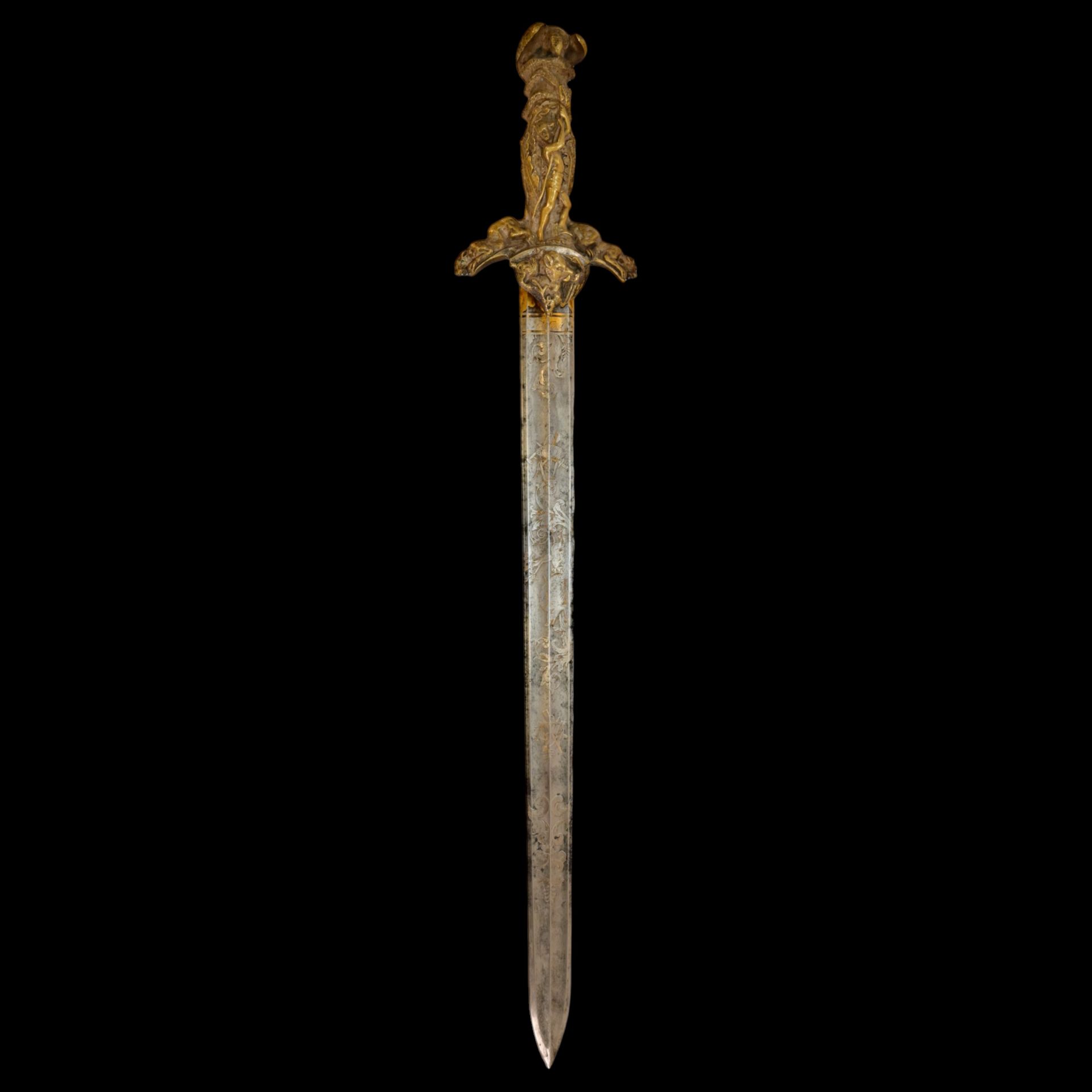 German short hunting sword, P D Luneschloss, Solingen, Germany, second quarter of the 19th century. - Bild 23 aus 24