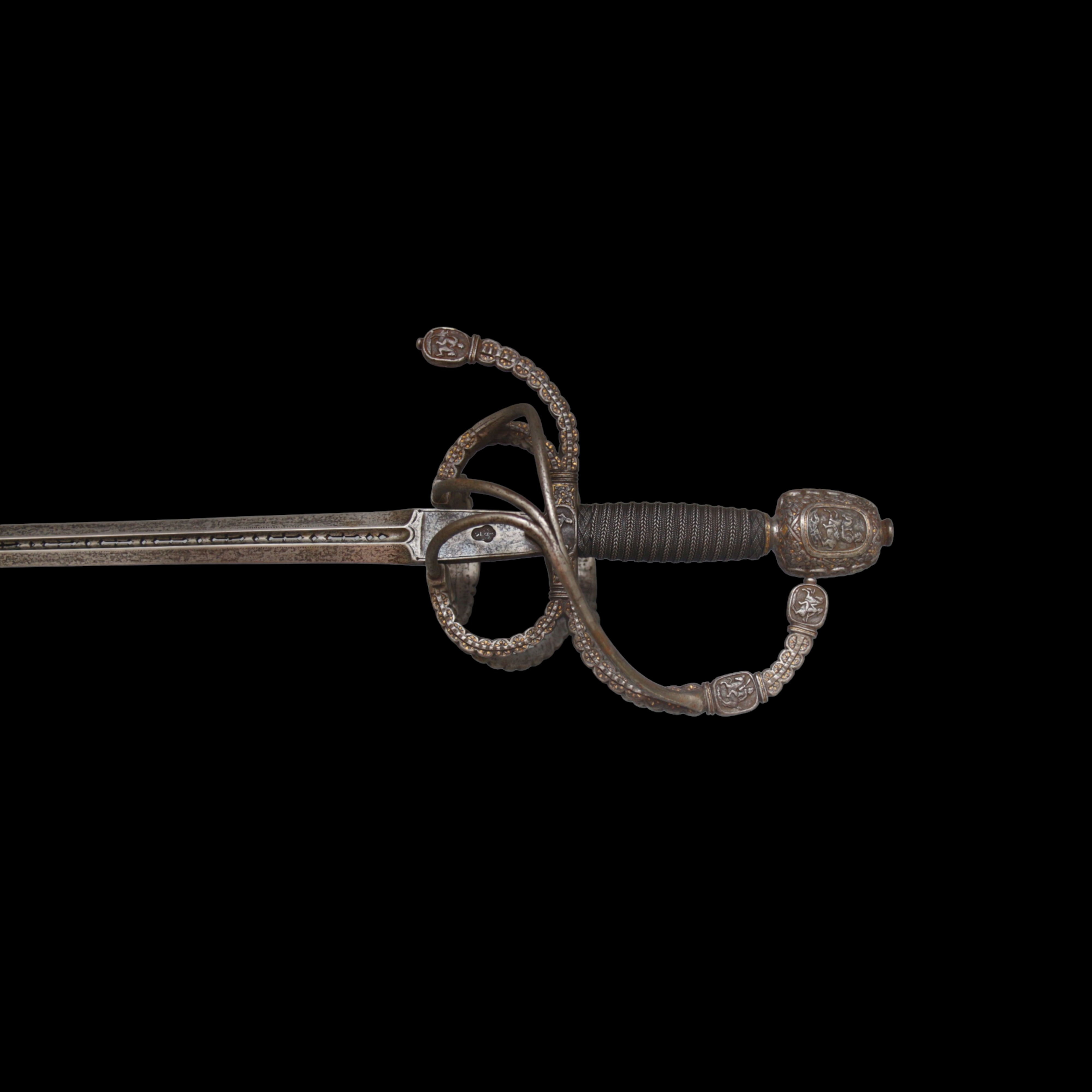 A magnificent swept hilt rapier in the style of Othmar Wetter - Image 13 of 15