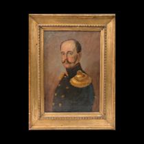 "Portrait of Emperor Nicholas I" possibly Franz Kruger (1797-1857), oil on canvas, 19th century.