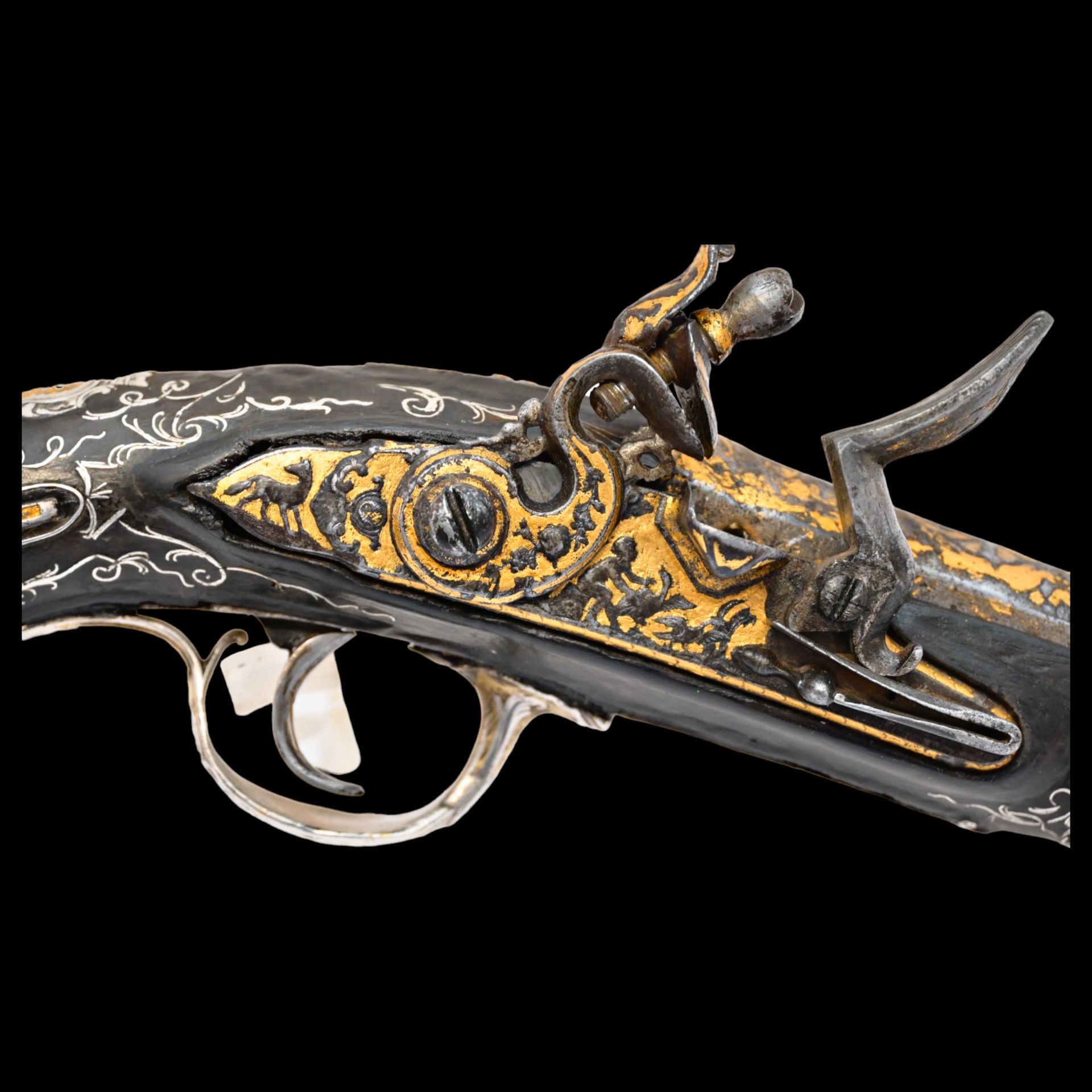 A unique flintlock pistol of Charles Philippe - future King Charles X, France, 1780s. - Bild 3 aus 11