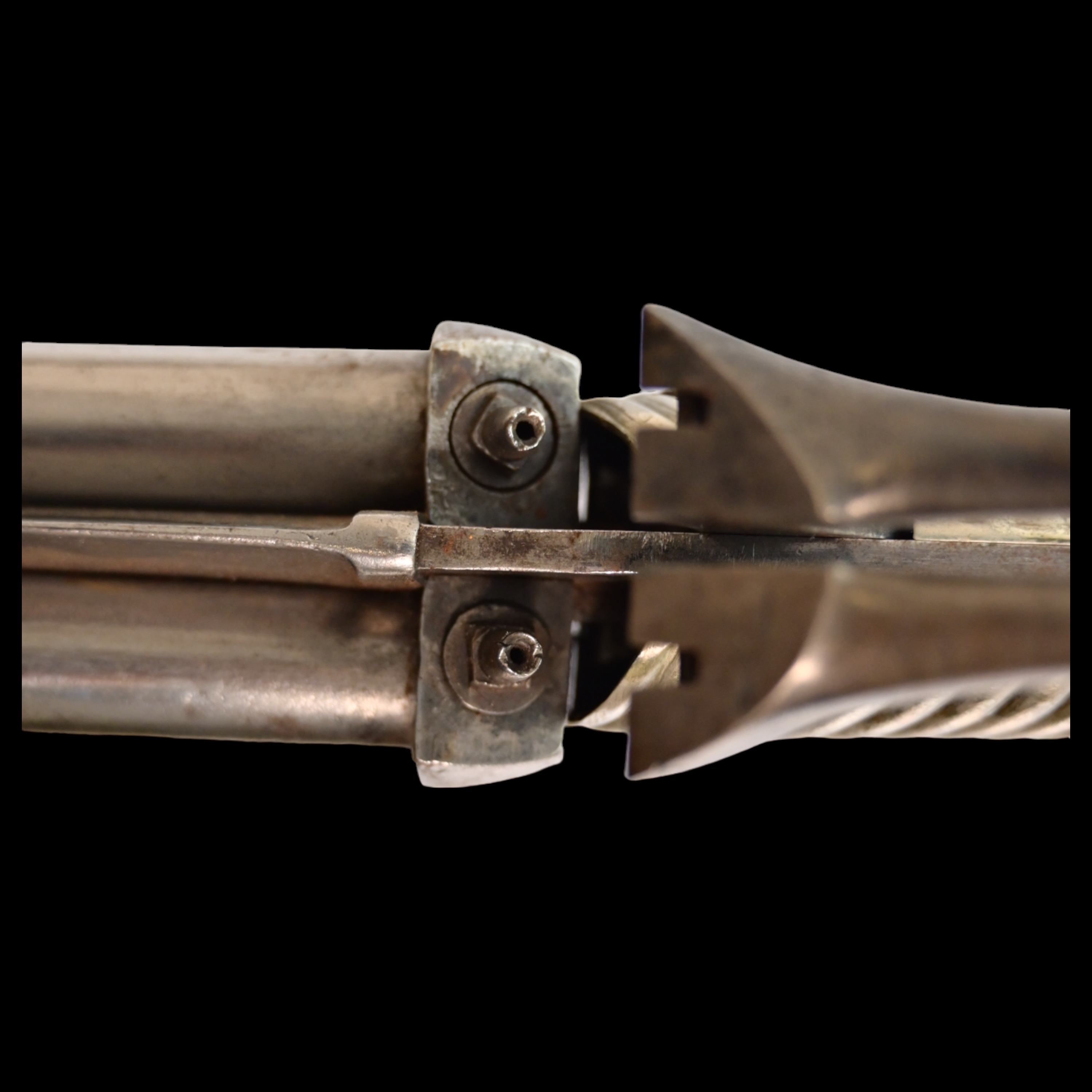 French D.B Dumonthier Dagger, Percussion Double Barrel Pistol, circa 1855-60. - Image 18 of 19