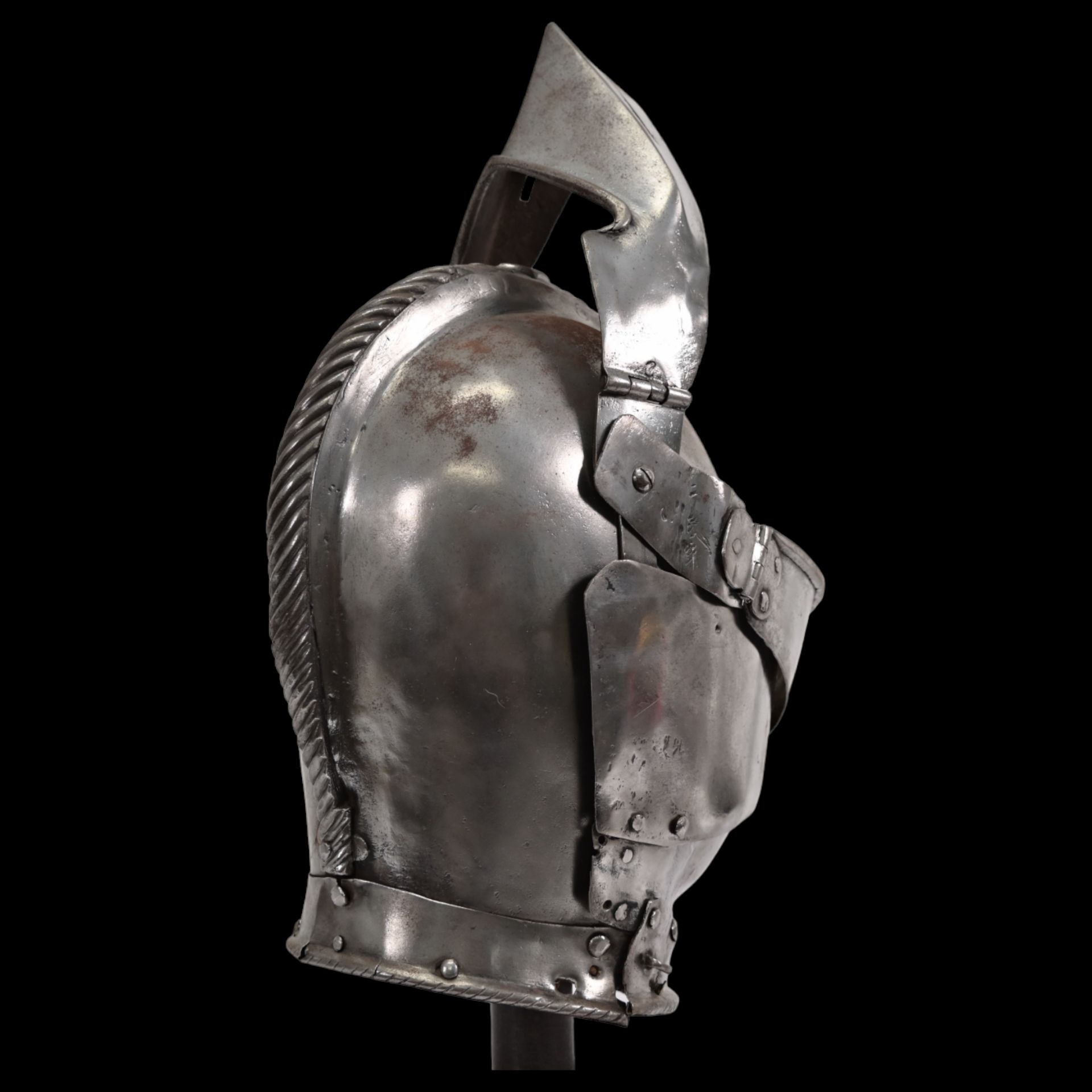 German closed helmet for tournaments of the second half of the 16th century. - Image 17 of 31