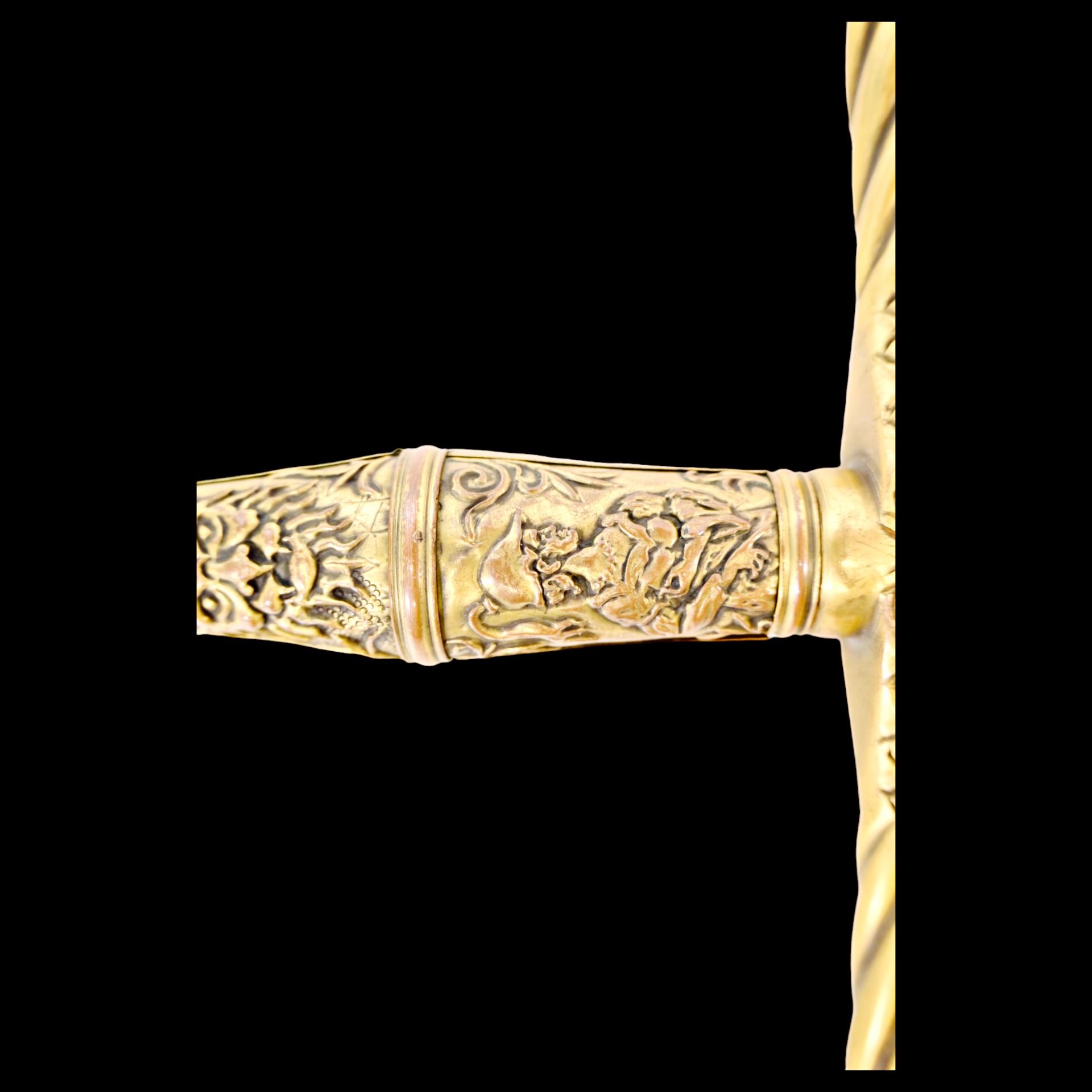 A magnificent 19th century French hunting dagger in the Renaissance style. - Bild 13 aus 26