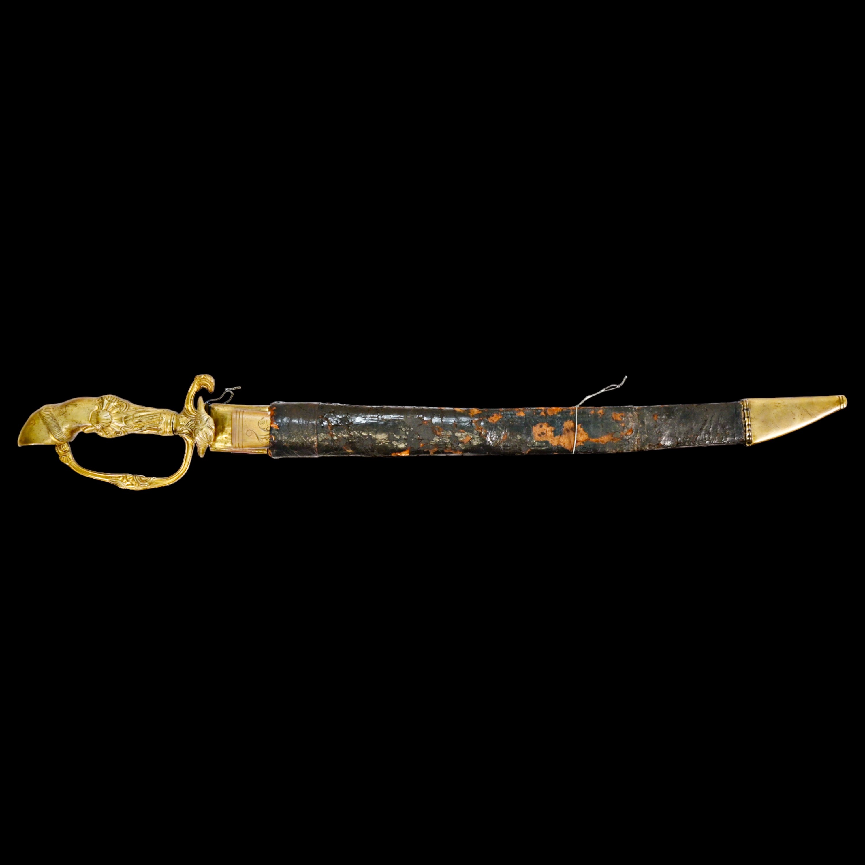 German hunting saber with knife, last half of the 18th century. - Image 2 of 26