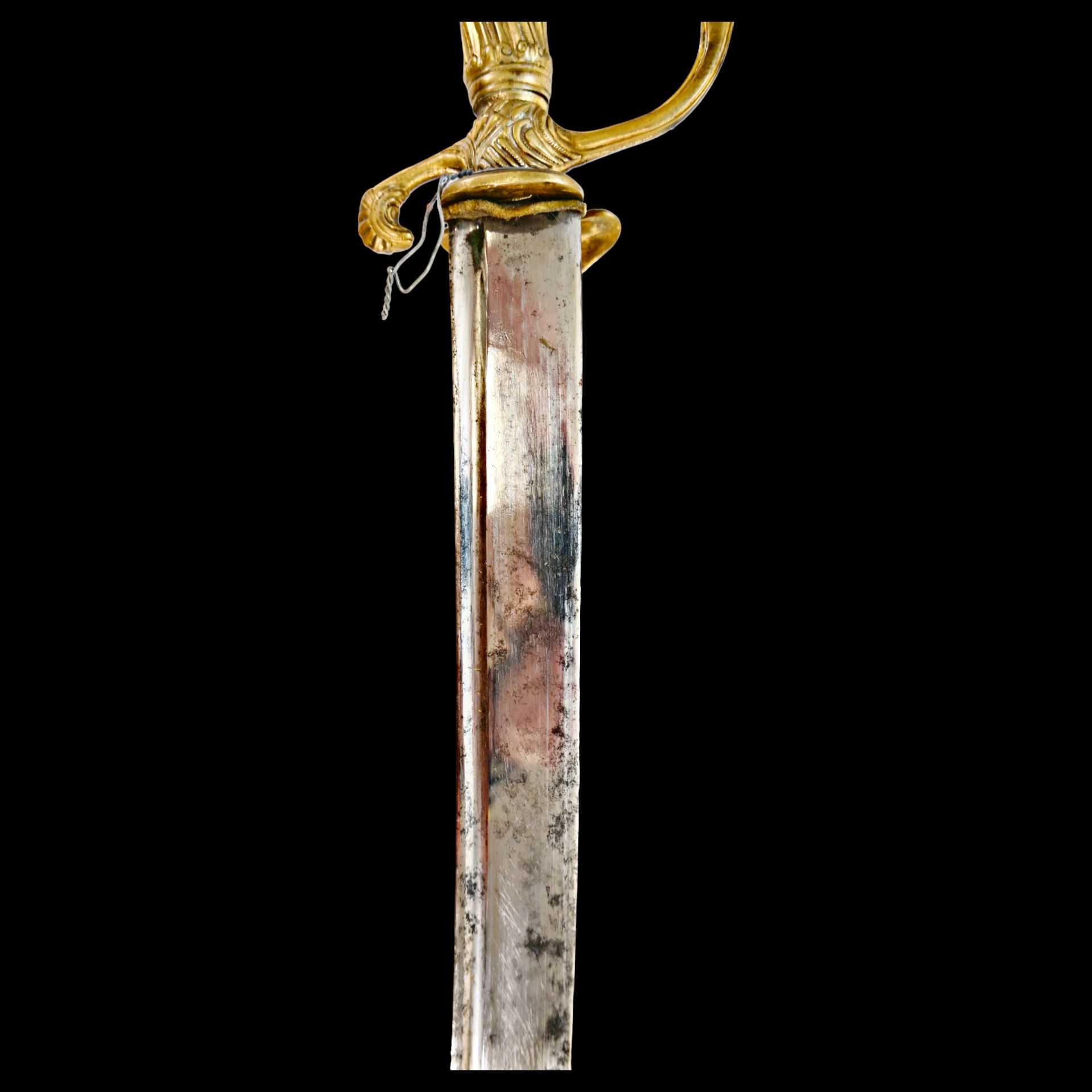 German hunting saber with knife, last half of the 18th century. - Bild 18 aus 26