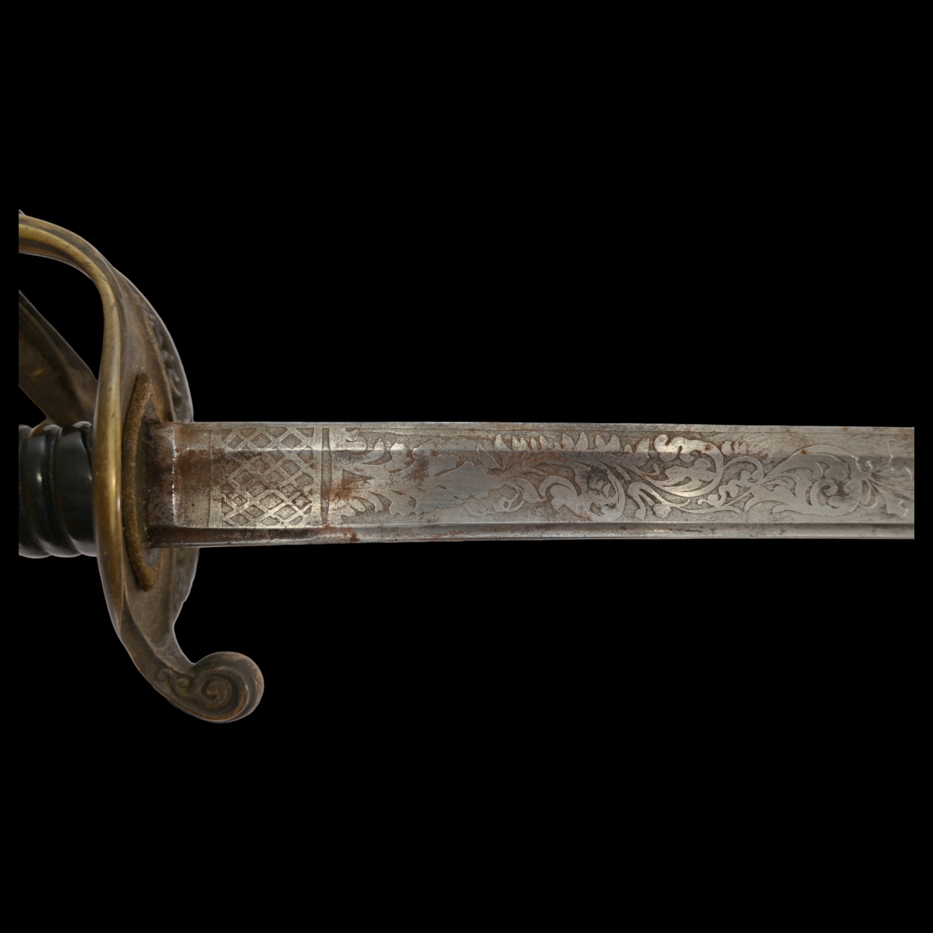 Civil War period M1850 foot officer's sword, Klingenthal belonged to Capt. S. Zuschlag. - Image 11 of 17