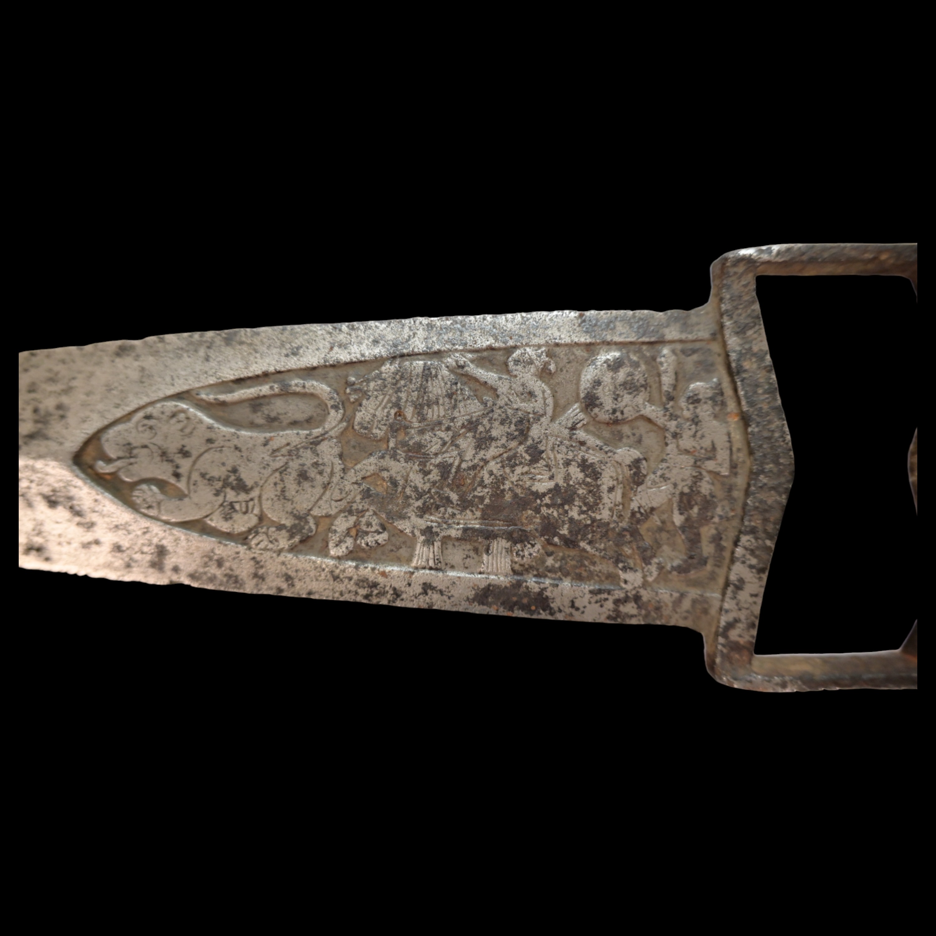 Very rare Indian katar dagger, begin of 19 century. - Image 5 of 7
