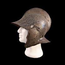 16TH CENTURY BURGONET HELMET