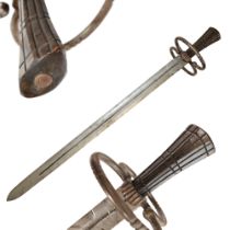 A Katzbalger Landsknecht Sword, in the style of the 16th century.