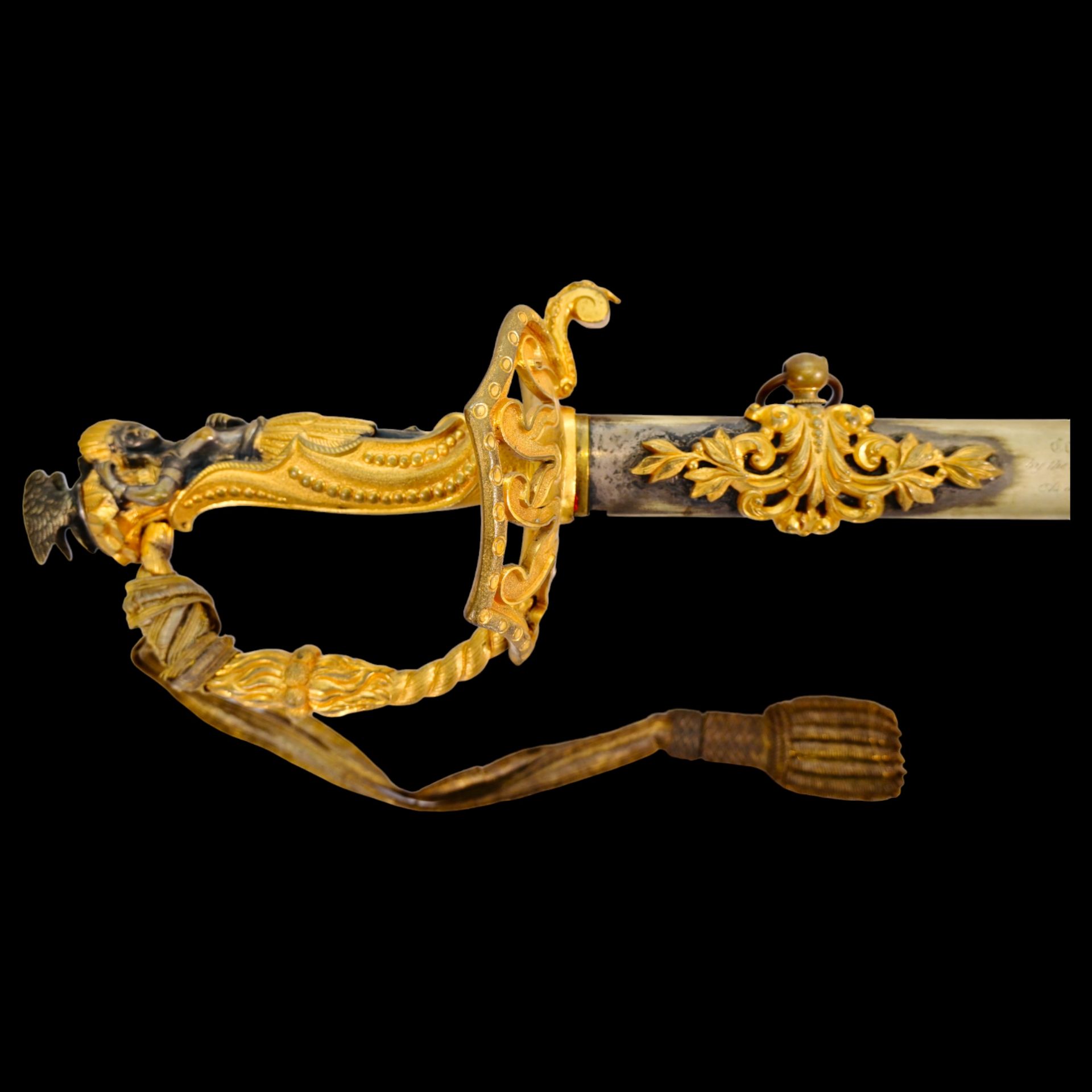 Magnificent "Schuyler Hartley & Graham" Indian Maiden Sword with Civil War Related Presentation. - Bild 3 aus 20
