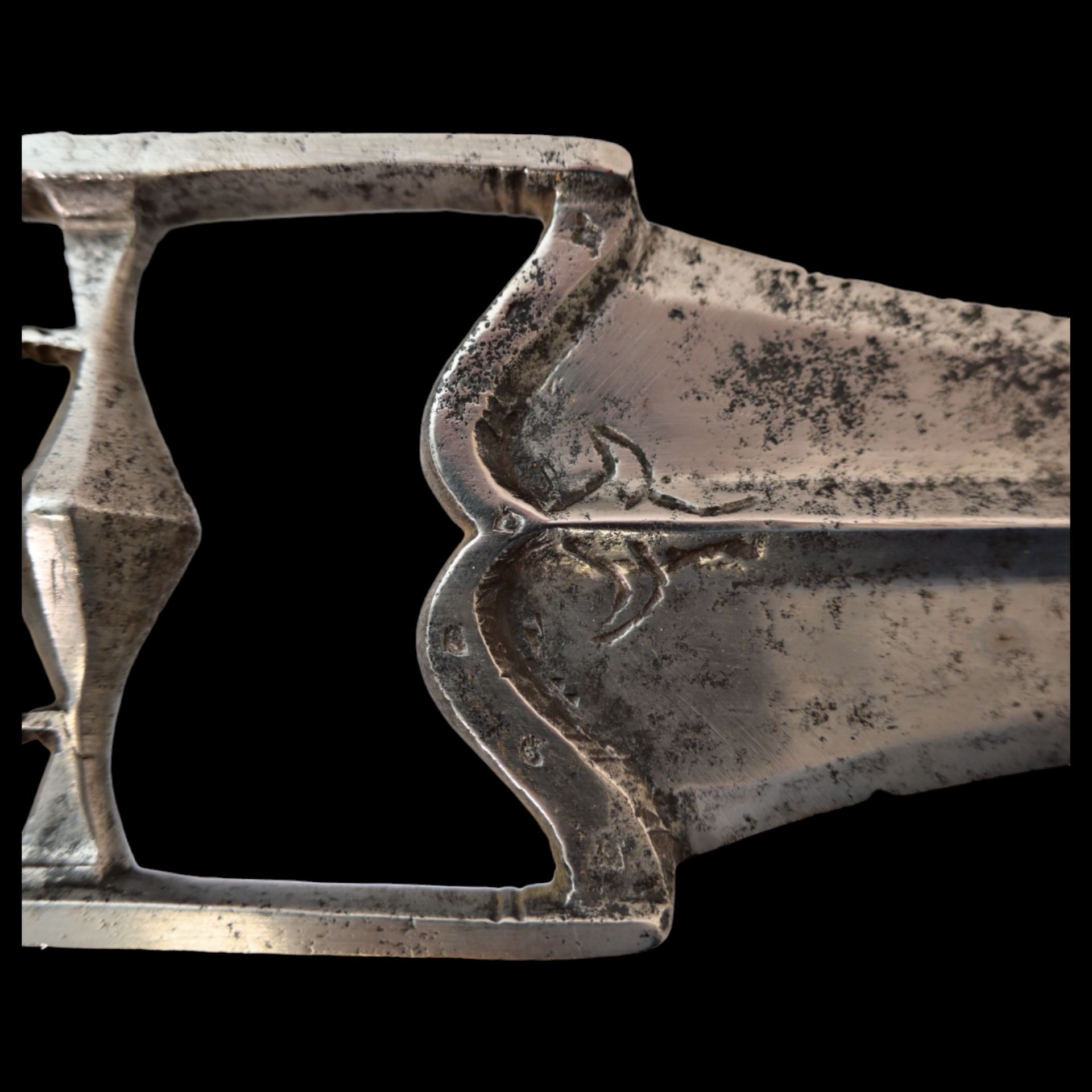 Nice 19 century Indian Katar dagger. - Bild 8 aus 8