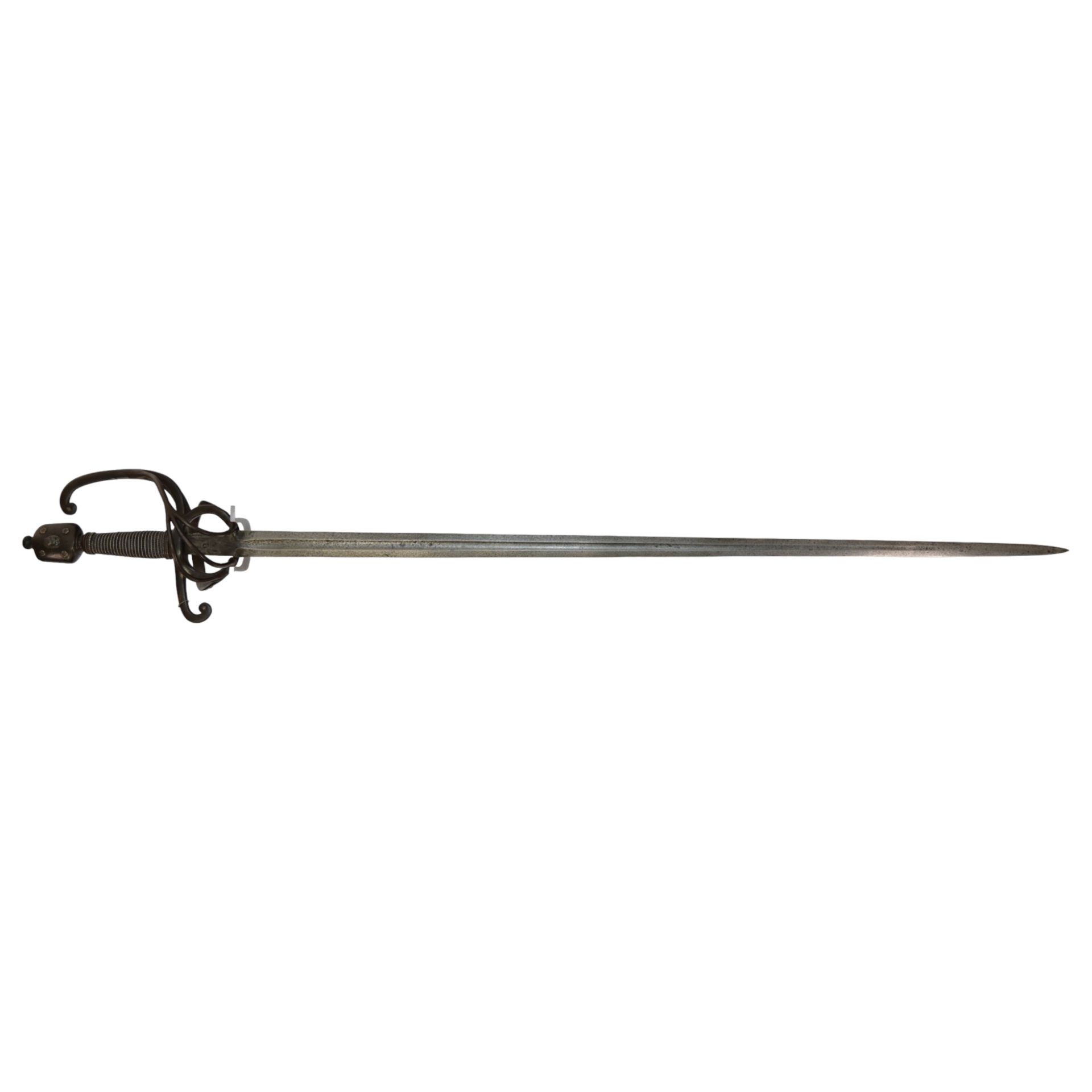 Beautiful rapier, sword with silver inlay, Italy, In the style of the 16th-17th century. - Bild 2 aus 23