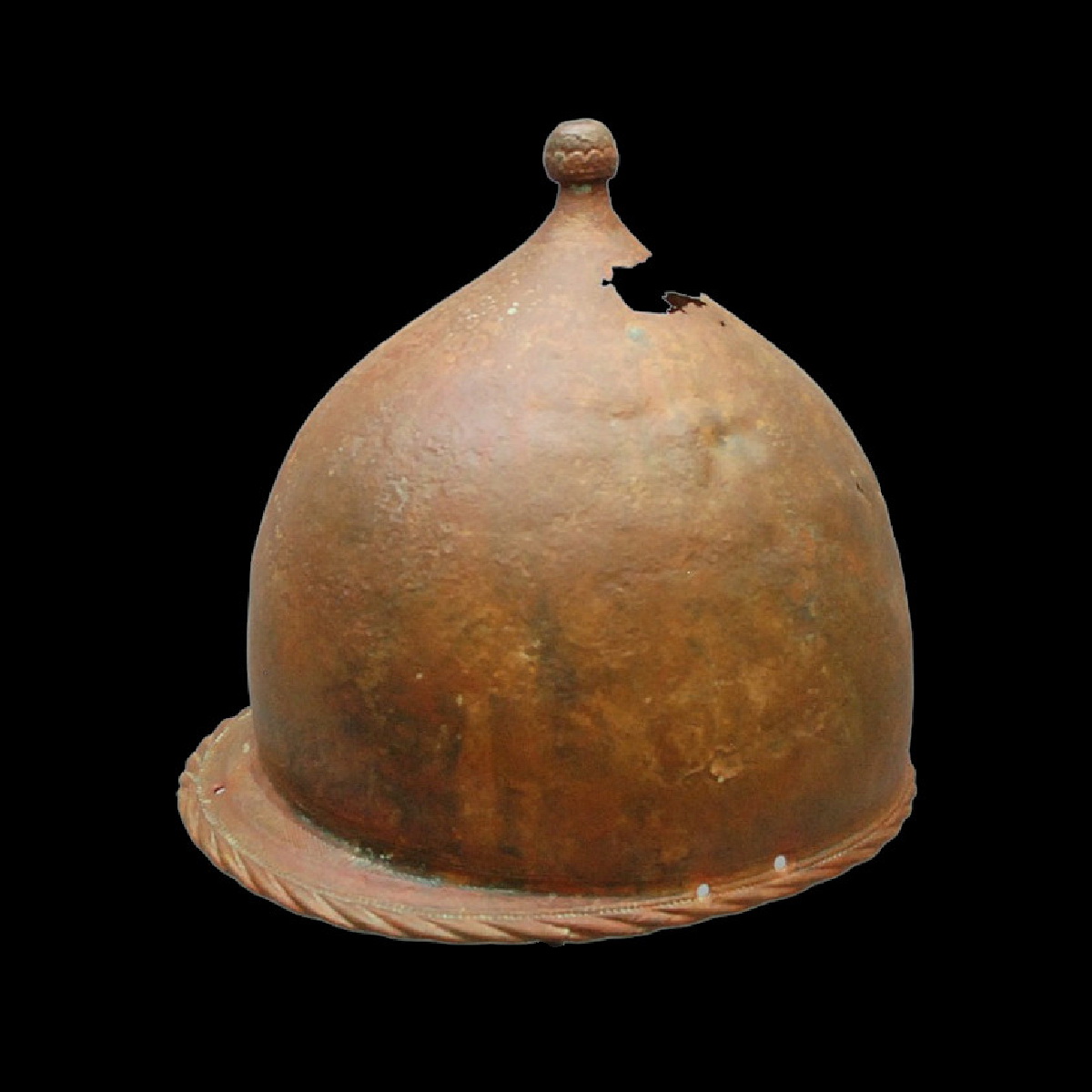 A Montefortino helmet, Holy Roman Empire, 3rd century BC - 1st century AD.