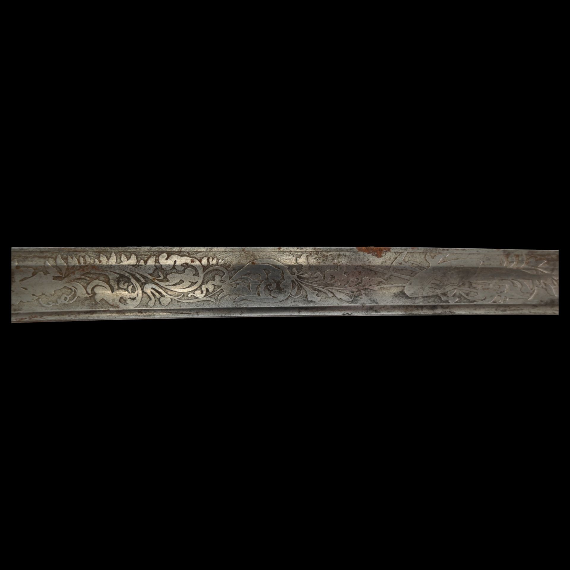 Civil War period M1850 foot officer's sword, Klingenthal belonged to Capt. S. Zuschlag. - Bild 12 aus 17
