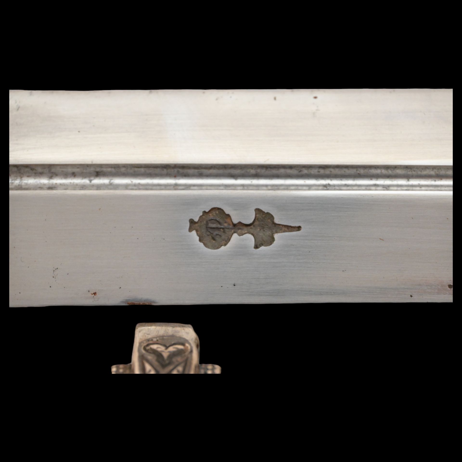 Caucasian Kama Dagger, silver, engraved, niello, His Imperial Majesty's Own Convoy, circa 1900. - Bild 10 aus 10