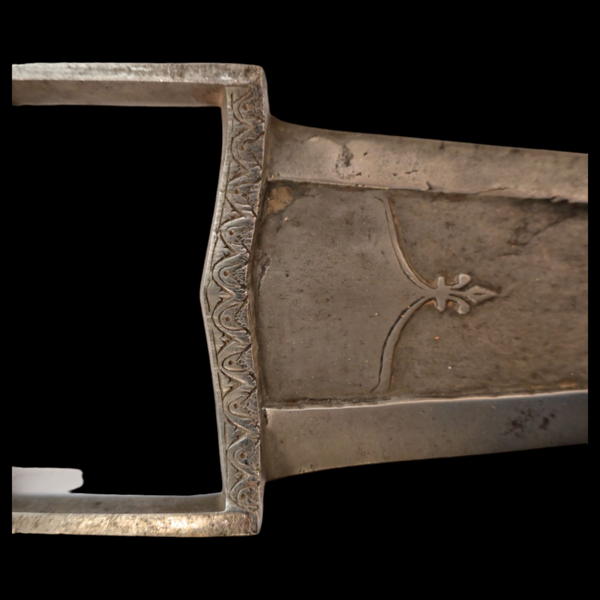 Beautiful 18 century Indian Katar dagger. - Bild 9 aus 12