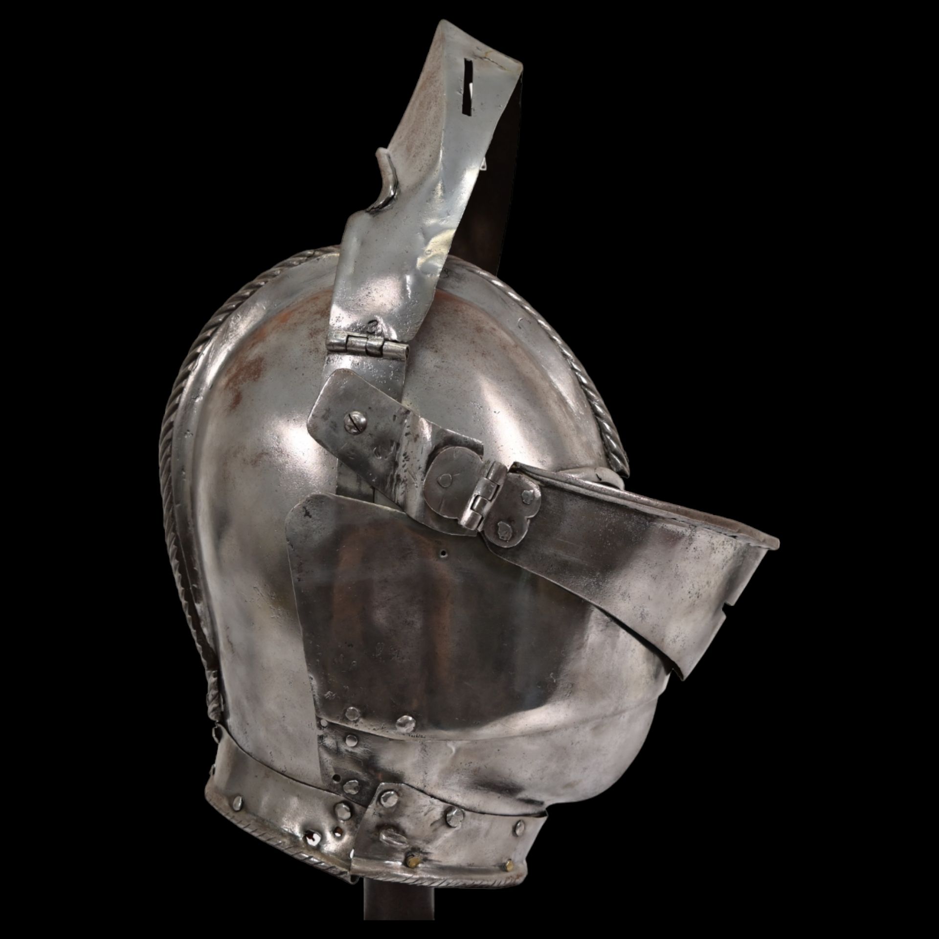 German closed helmet for tournaments of the second half of the 16th century. - Image 18 of 31