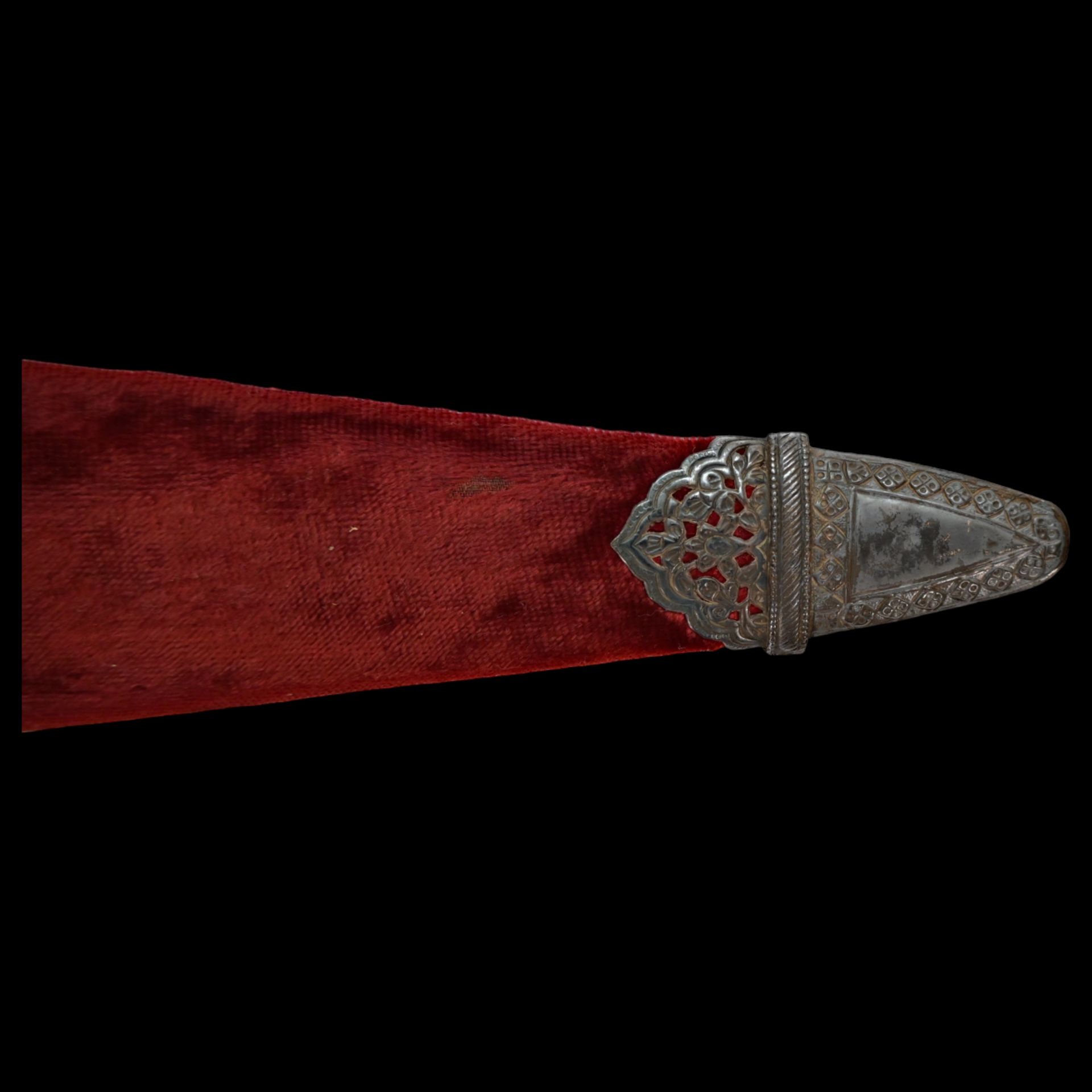 Nice 19th century Indian Katar dagger with scabbard - Bild 5 aus 11