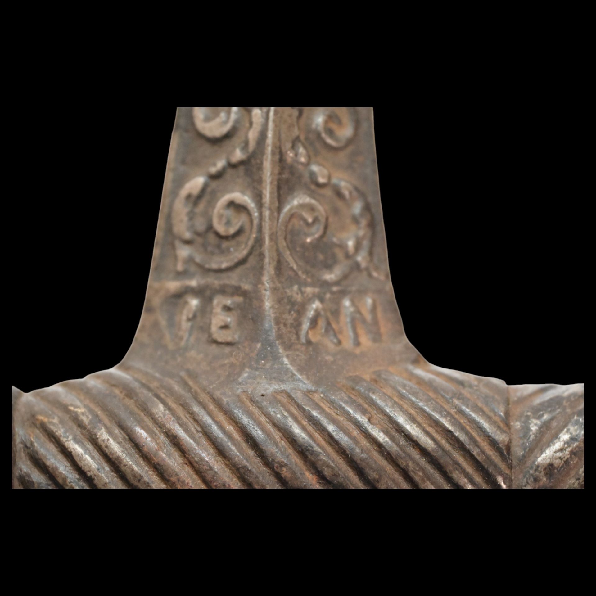 Renaissance style war hammer, Europe, 19th century. - Bild 6 aus 6