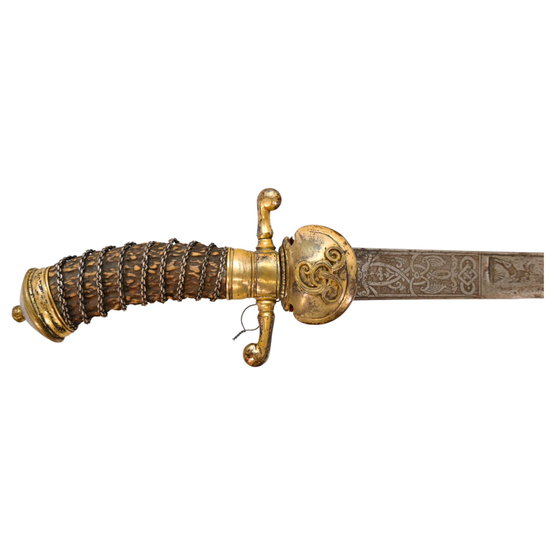 Rare Hunting Sword, 18th Century, Germany. - Image 4 of 12