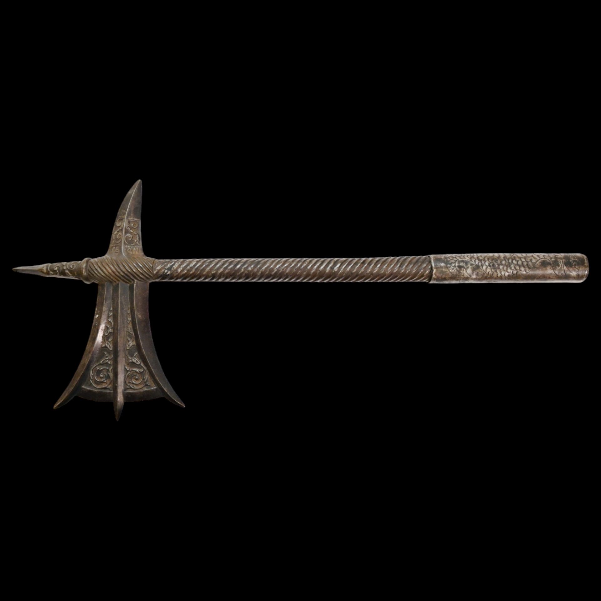 Renaissance style war hammer, Europe, 19th century. - Bild 2 aus 6