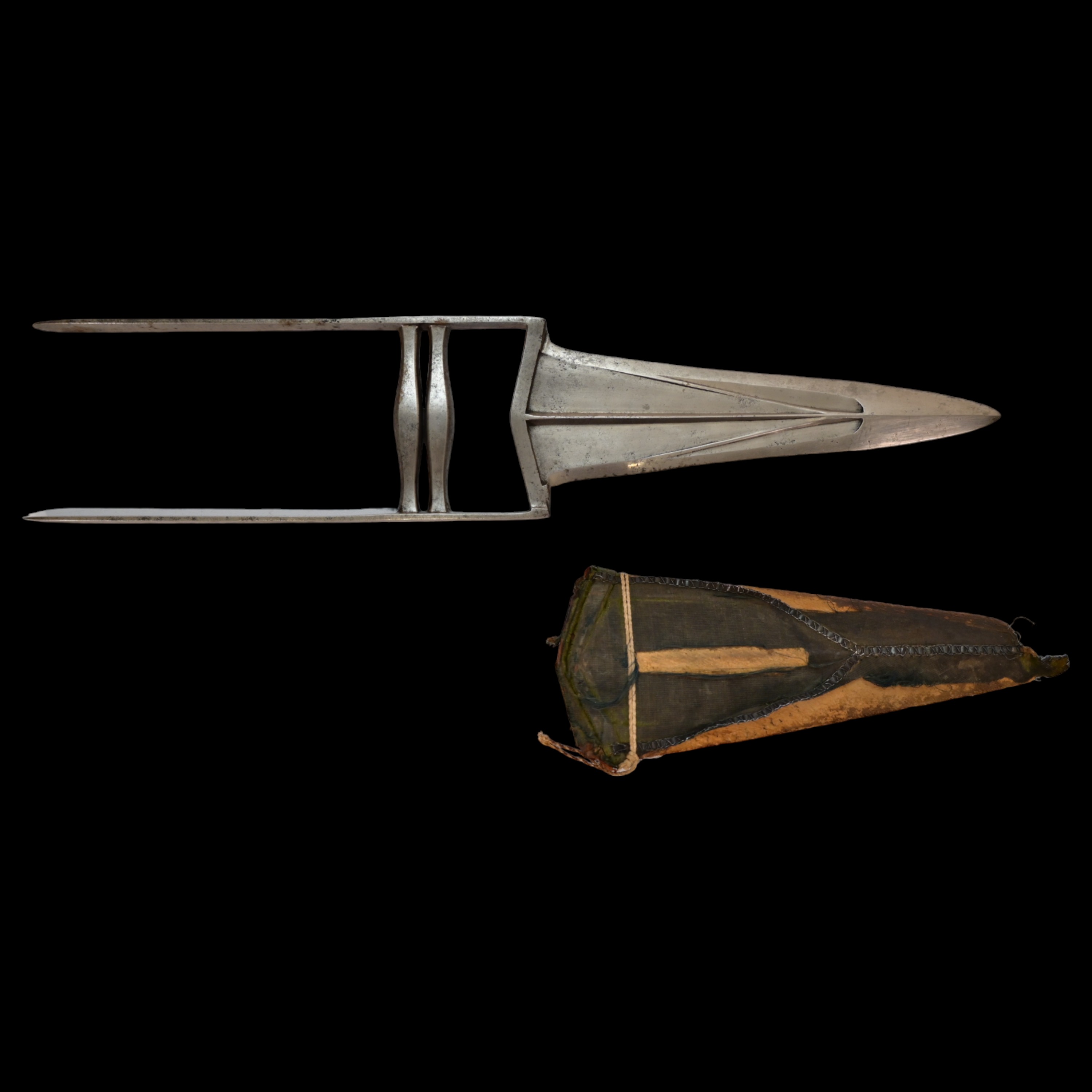 Authentic Indian Katar dagger, 19 century - Image 6 of 9