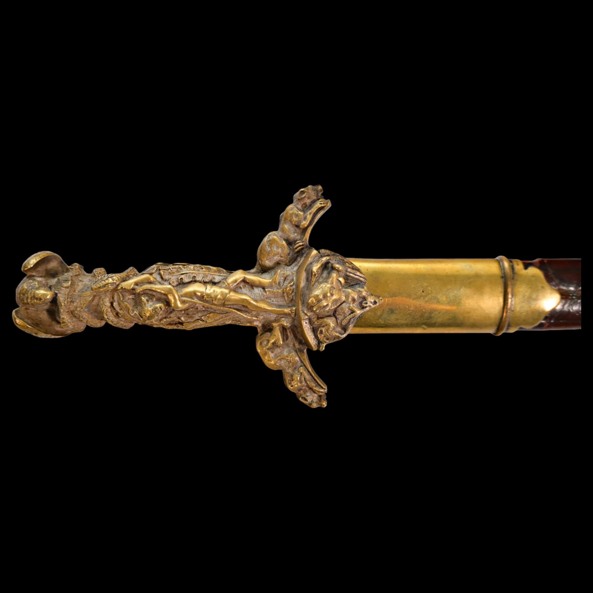 German short hunting sword, P D Luneschloss, Solingen, Germany, second quarter of the 19th century. - Image 6 of 24