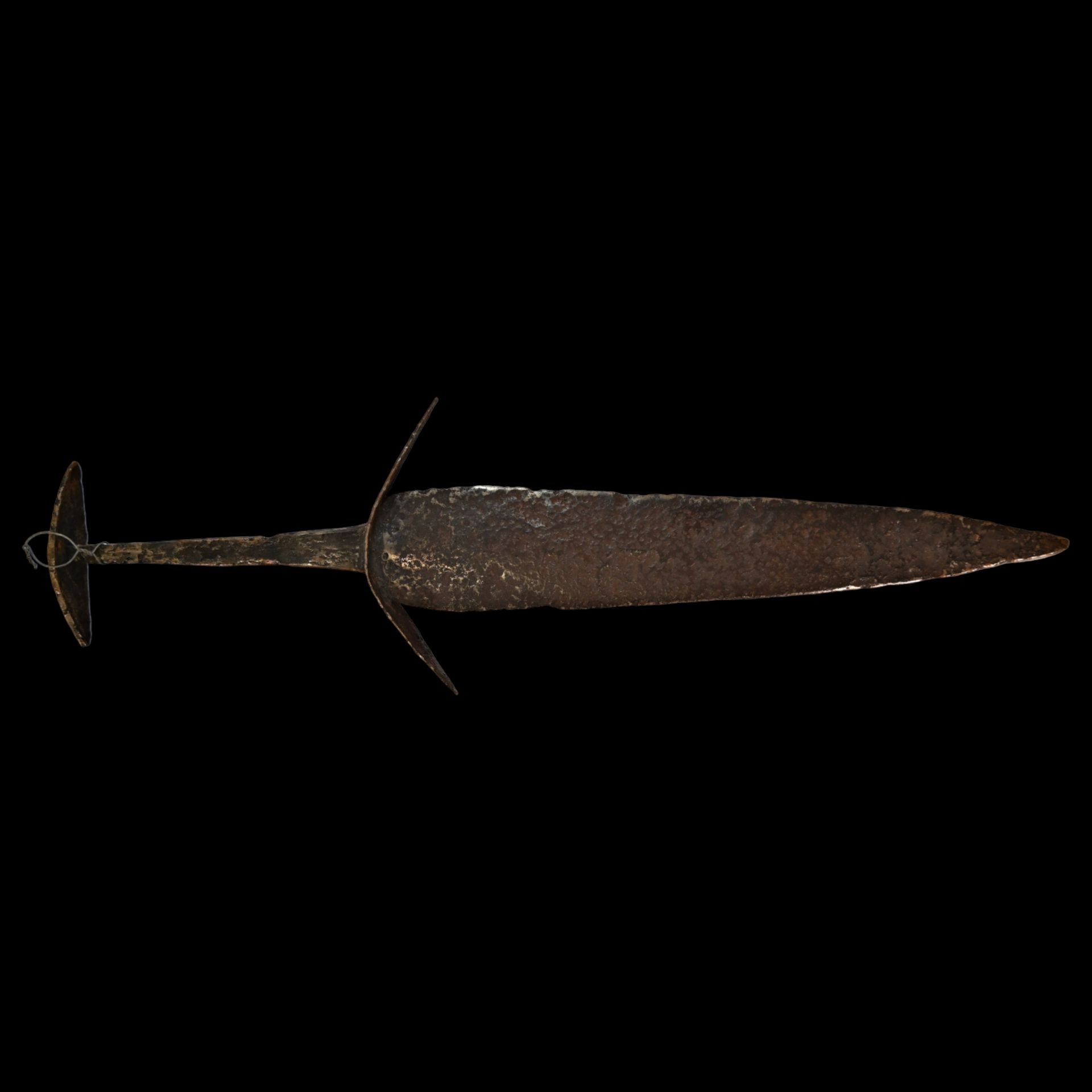 A Medieval Dagger 14th -15th century AD. - Bild 2 aus 10