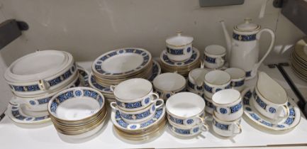 Aynsley 'Rembrandt' pattern bone china part tea, coffee and dinner service, 20th century, printed