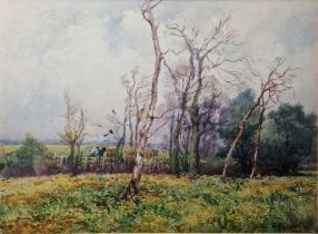 George Hamilton Constantine (1878-1967) Watercolour "Mayfield Valley", signed lower right, framed