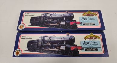 Two Bachmann Branch-line 00 gauge boxed locomotives and tenders to include 31.302 4-6-0 Manor