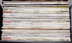 Collection of  vinyl LPs - classical, pop and easy listening to include Bach, Haydn, Olivia Newton-