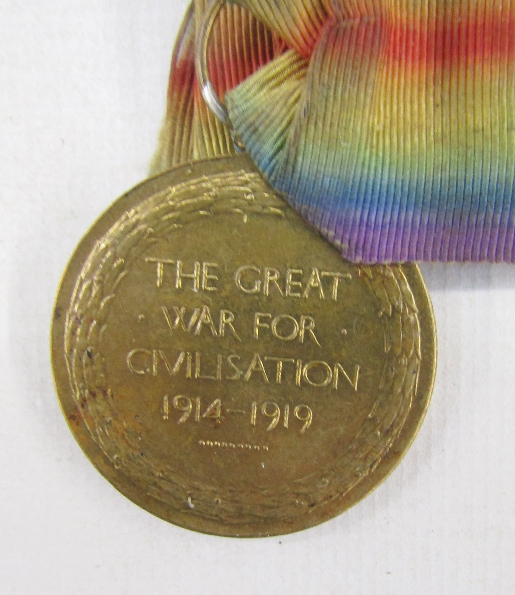 Two WWI medal pairs, war medal and victory medal named to 'L.Z.1816.F.S.Baxter.A.B.R.N.V.R', war - Image 7 of 8